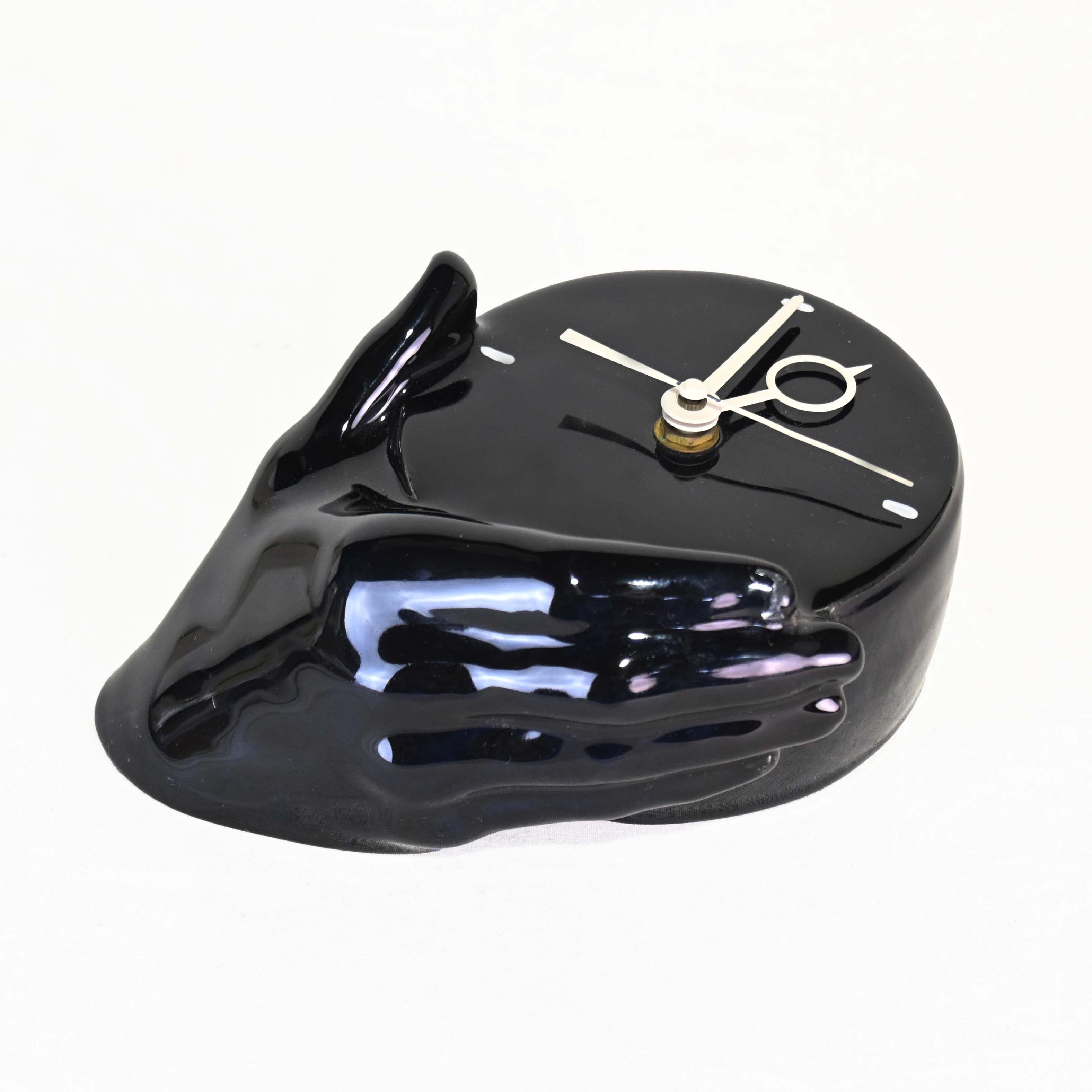 Nancy Funk Ceramics Wall mounted Clock Hand in California / ナンシー・ファンク・セラミックス 壁掛け時計 アメリカン 雑貨 アートクロック