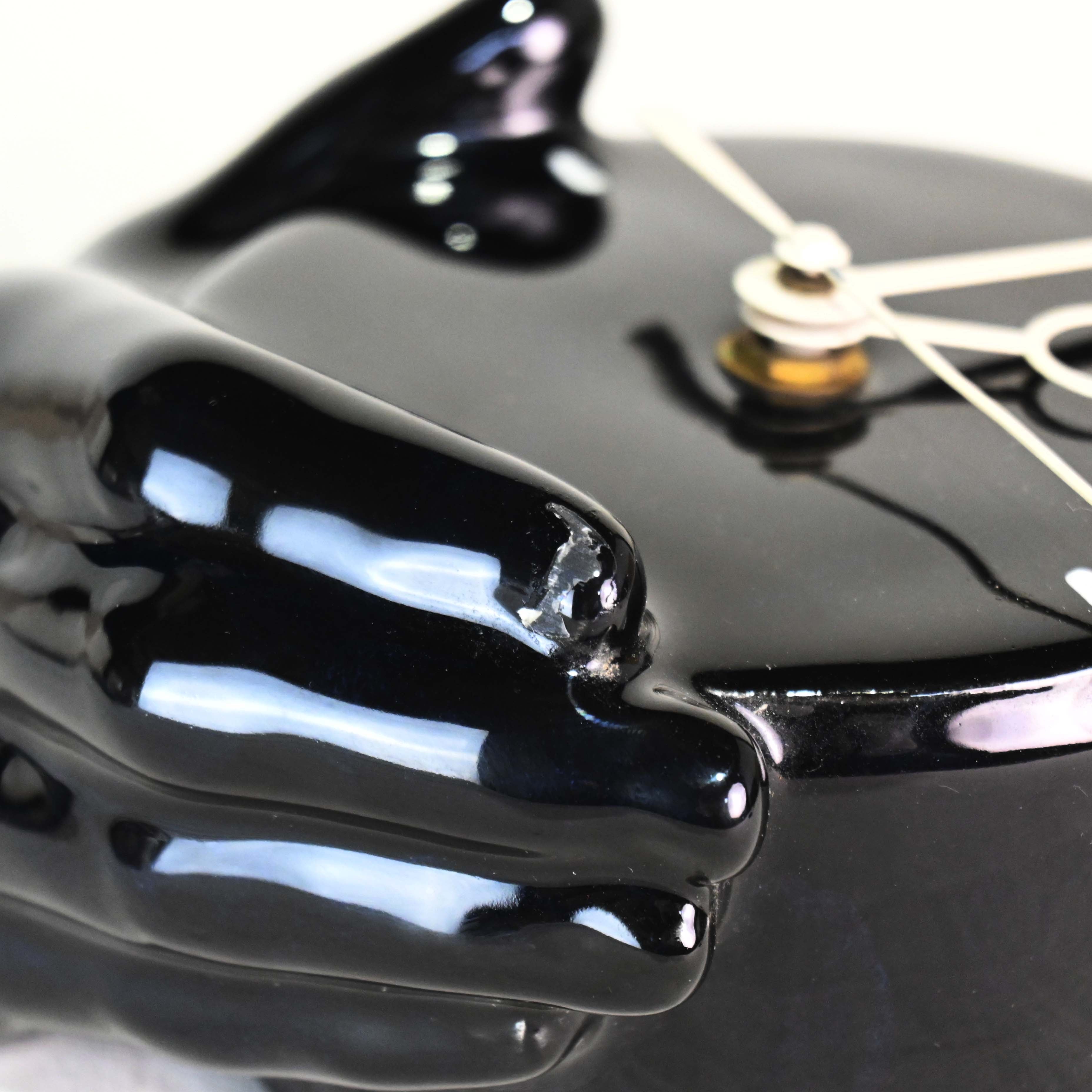 Nancy Funk Ceramics Wall mounted Clock Hand in California / ナンシー・ファンク・セラミックス 壁掛け時計 アメリカン 雑貨 アートクロック