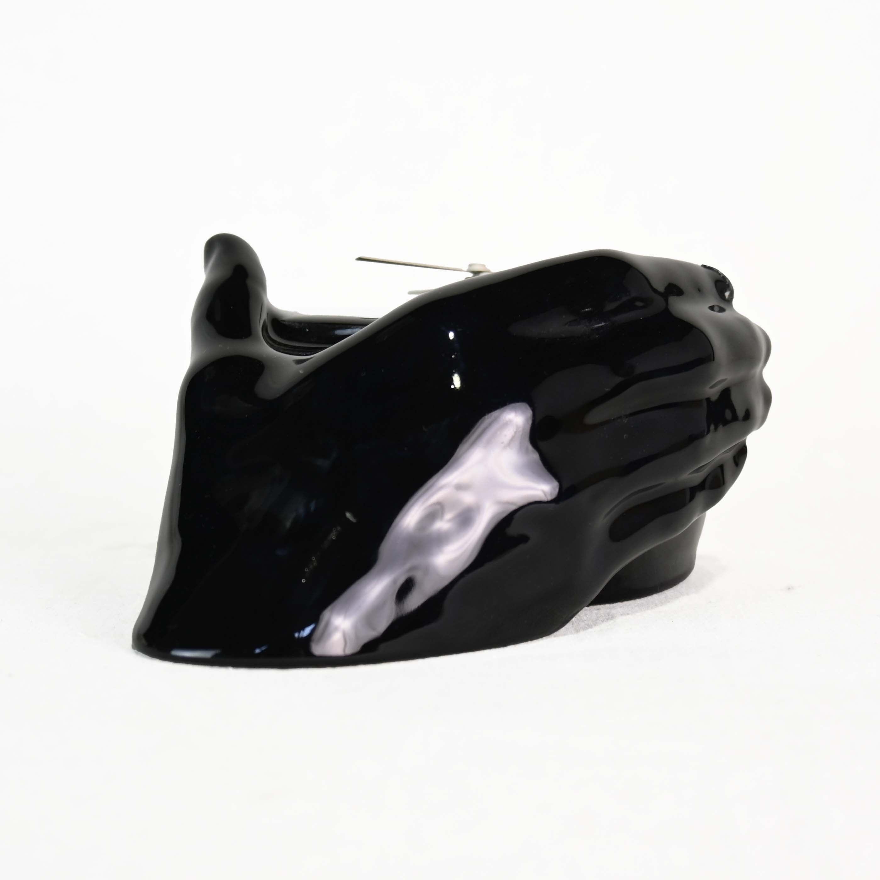 Nancy Funk Ceramics Wall mounted Clock Hand in California / ナンシー・ファンク・セラミックス 壁掛け時計 アメリカン 雑貨 アートクロック