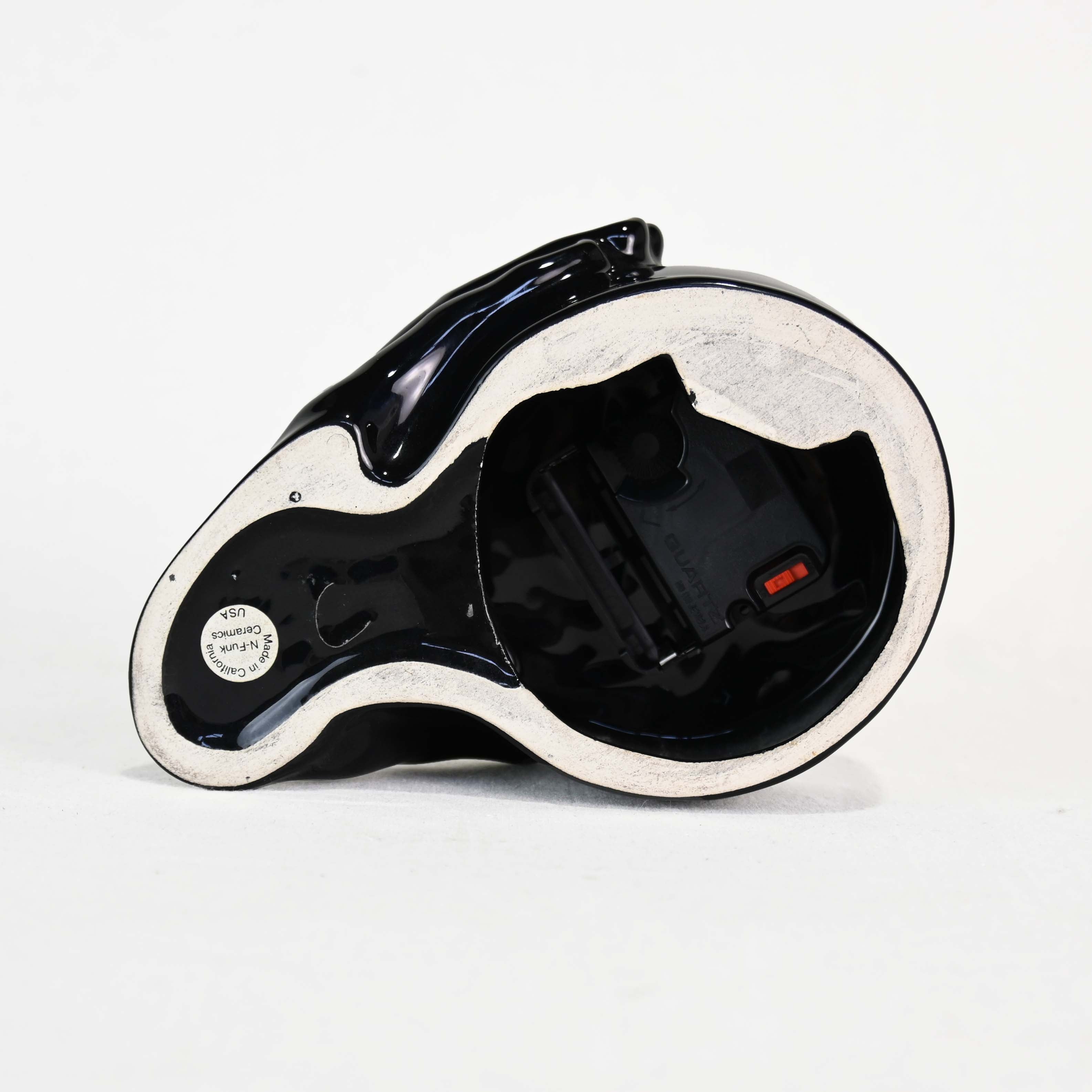 Nancy Funk Ceramics Wall mounted Clock Hand in California / ナンシー・ファンク・セラミックス 壁掛け時計 アメリカン 雑貨 アートクロック