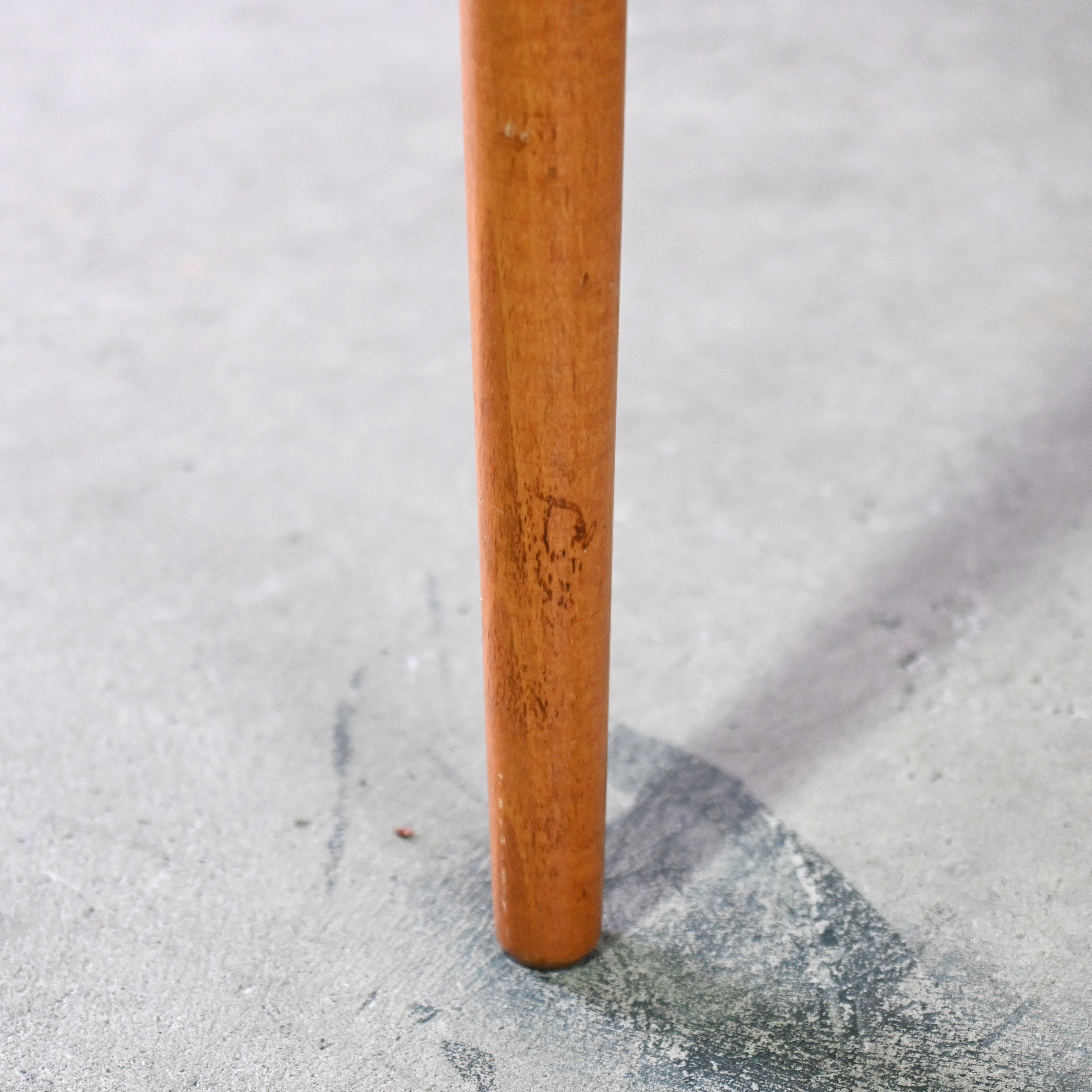 YAMAGUCHI Teak × beech wood 2 Peace Nest table Japanese modern design Scandinavian design / 山口木材工芸 チーク材 ビーチ材 2段 ネストテーブル ジャパニーズモダンデザイン 北欧デザイン