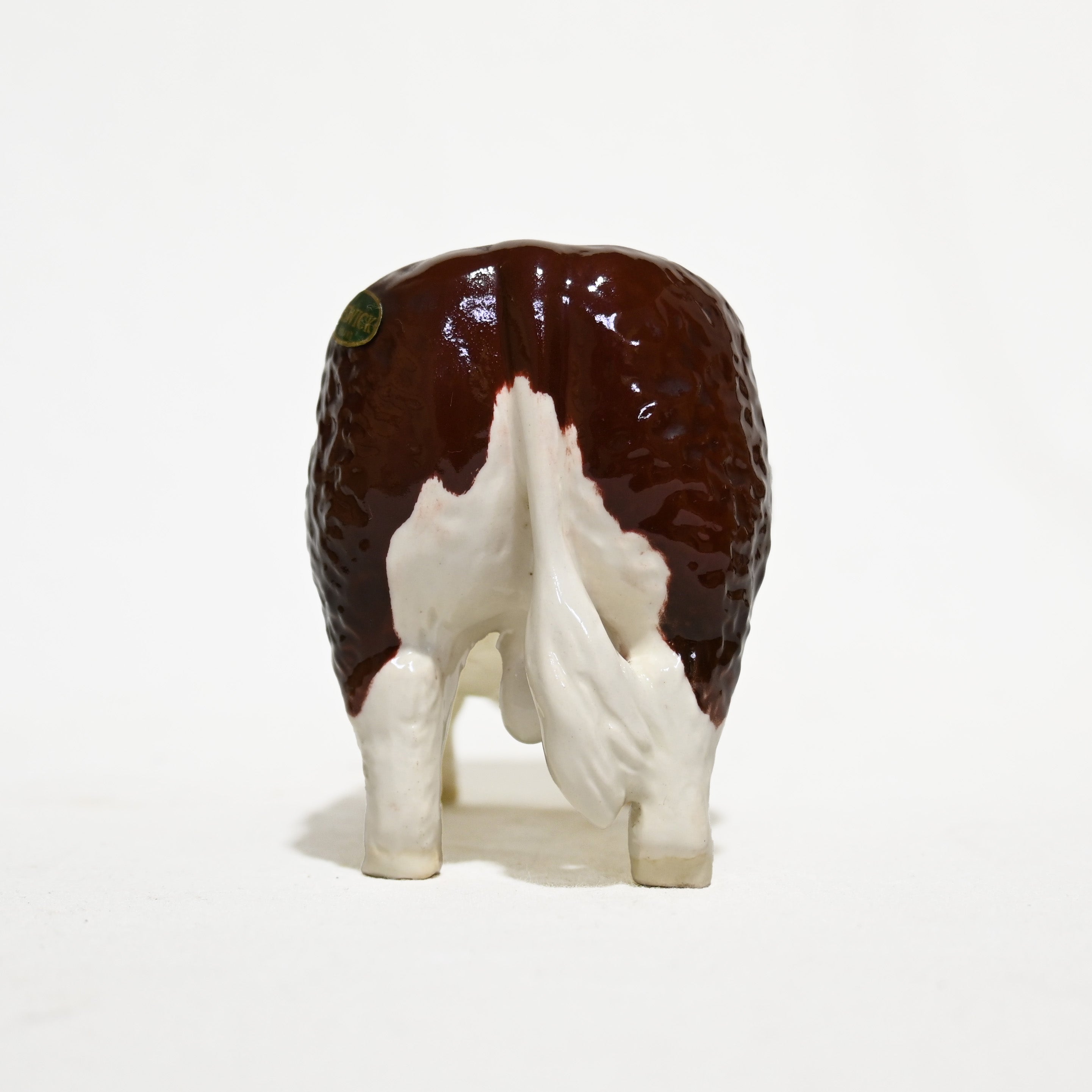 Beswick Hereford Bull Figurine Figurine Ceramic Animal UK British Vintage / ベスウィック ヘレフォード牛 フィギュリン 英国ヴィンテージ