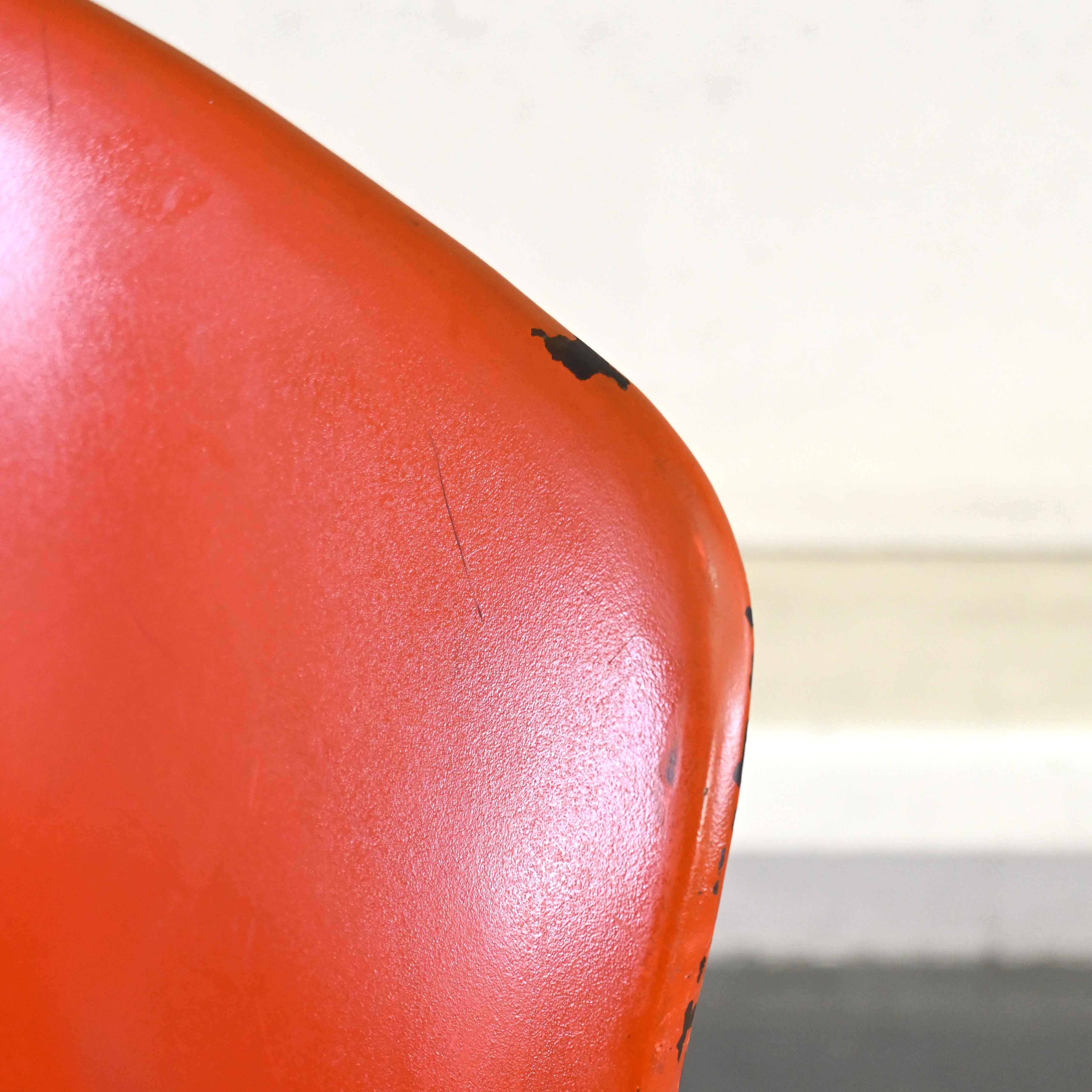 40/4 Side chair Orange David Rowland General Fireproofing Co. 1970's US vintage Industrial design / 40/4チェア オレンジ デヴィッド・ローランド ジェネラルファイヤープルーフィング 1970年代 アメリカヴィンテージ インダストリアルデザイン