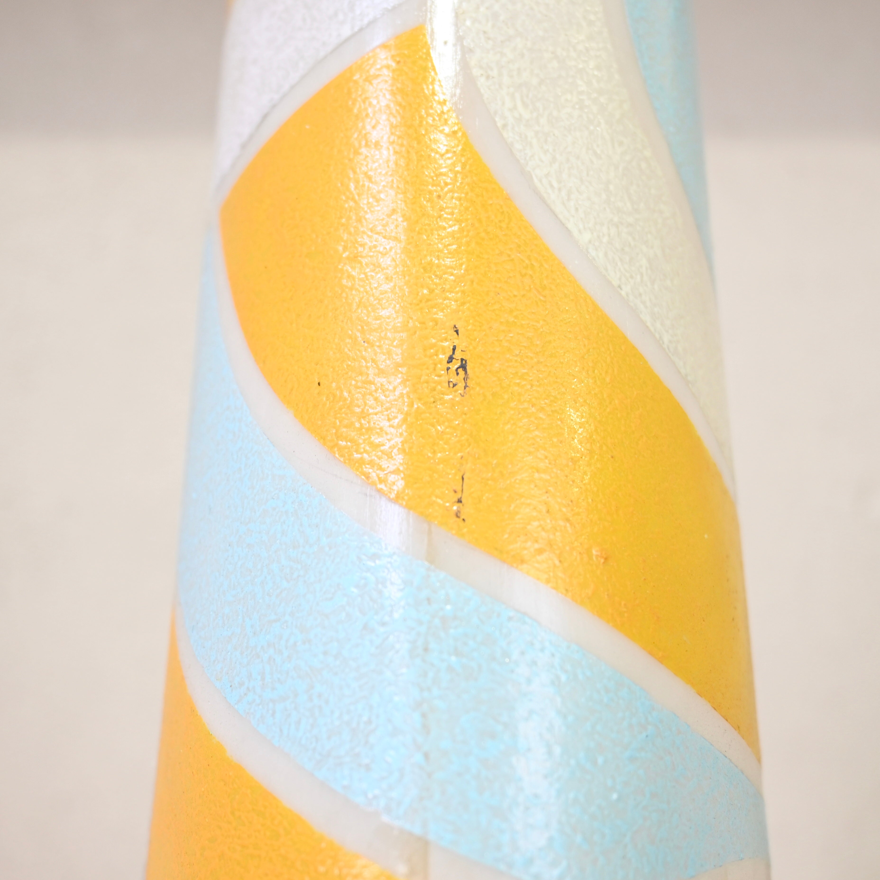 Plastic shade Floor lamp Hand paint Retropop / プラスチック シェードランプ フロアランプ ハンドペイント レトロポップ