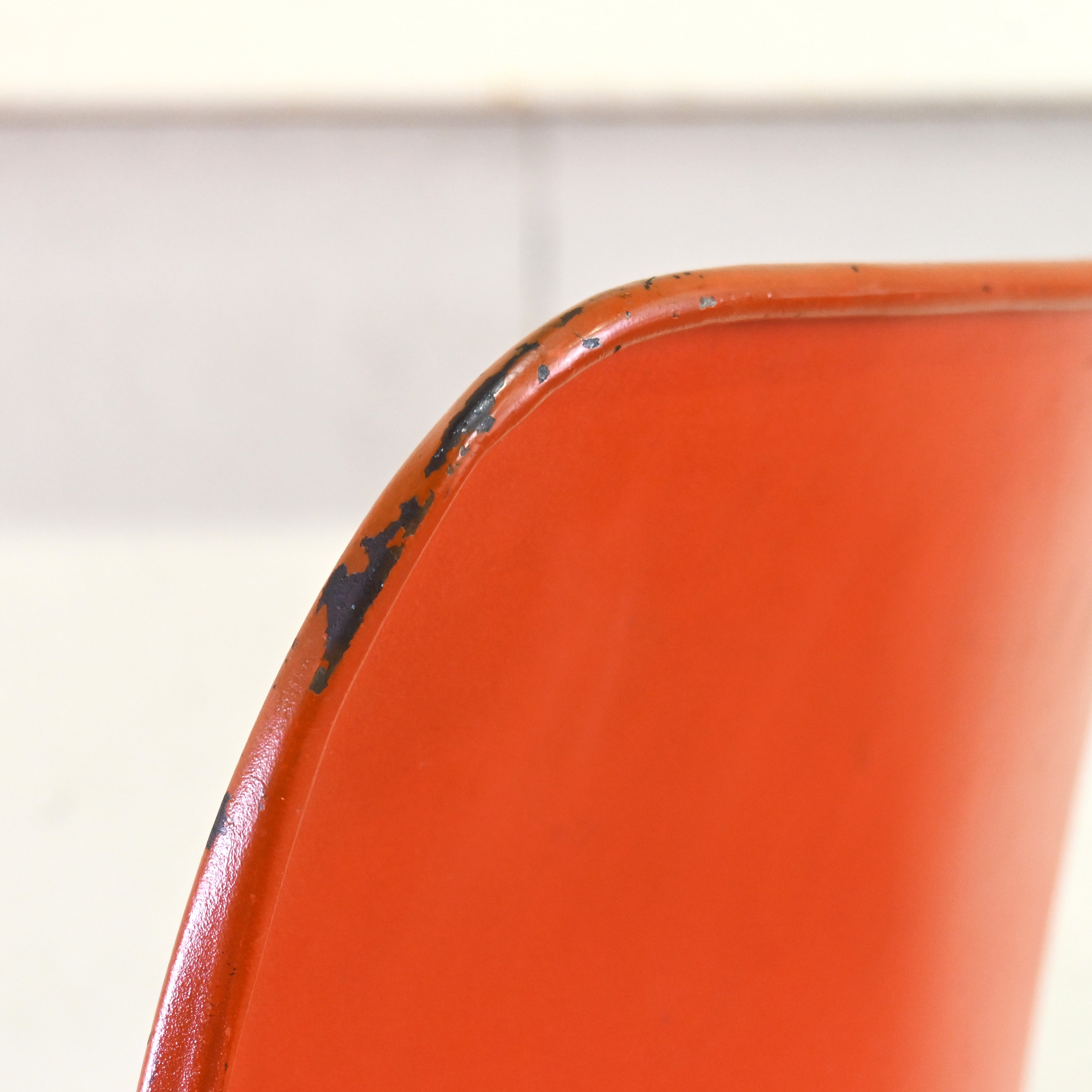 40/4 Side chair Orange David Rowland General Fireproofing Co. 1970's US vintage Industrial design / 40/4チェア オレンジ デヴィッド・ローランド ジェネラルファイヤープルーフィング 1970年代 アメリカヴィンテージ インダストリアルデザイン