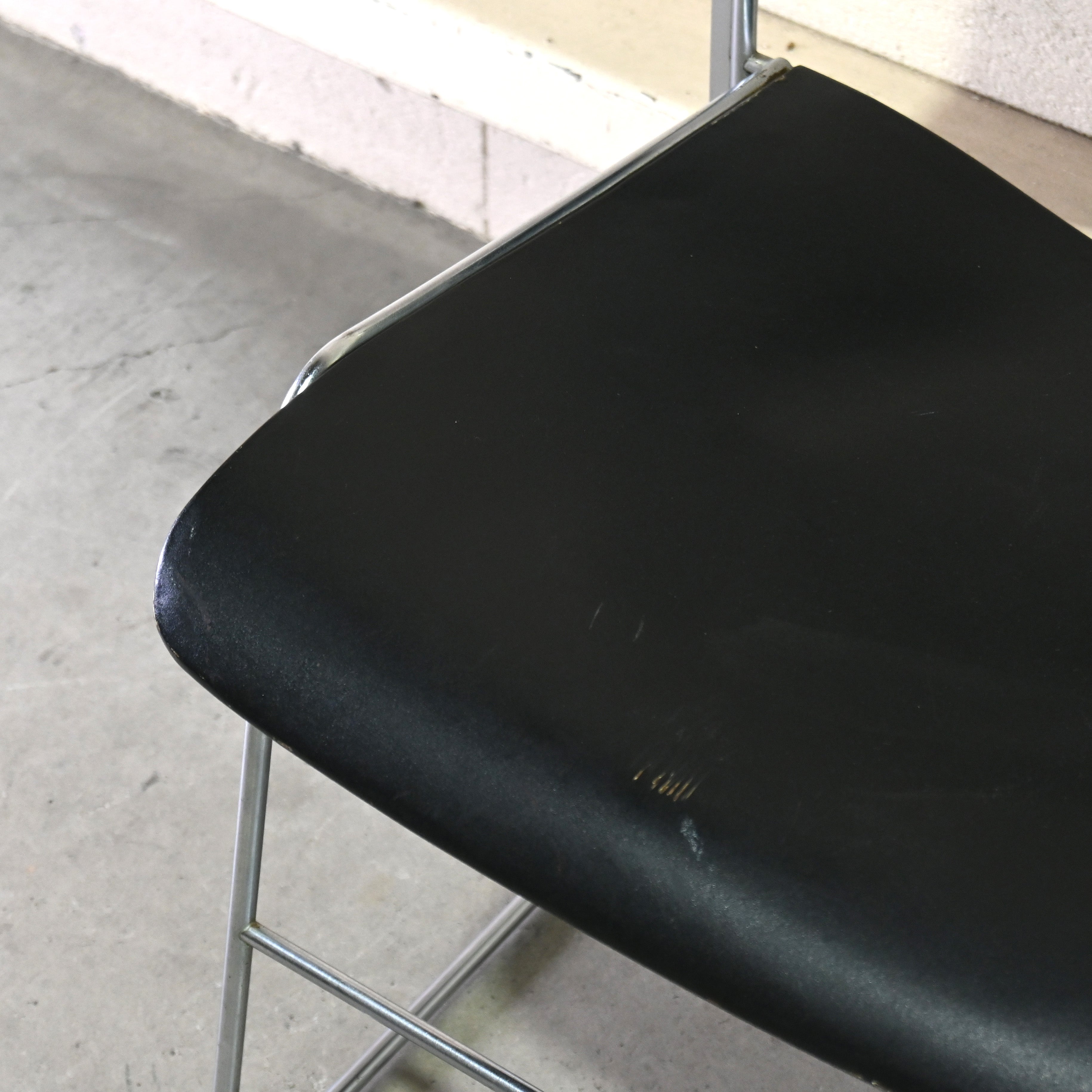 40/4 Side chair Black David Rowland General Fireproofing Co. 1970's US vintage Industrial design / 40/4チェア ブラック デヴィッド・ローランド ジェネラルファイヤープルーフィング 1970年代 アメリカヴィンテージ インダストリアルデザイン