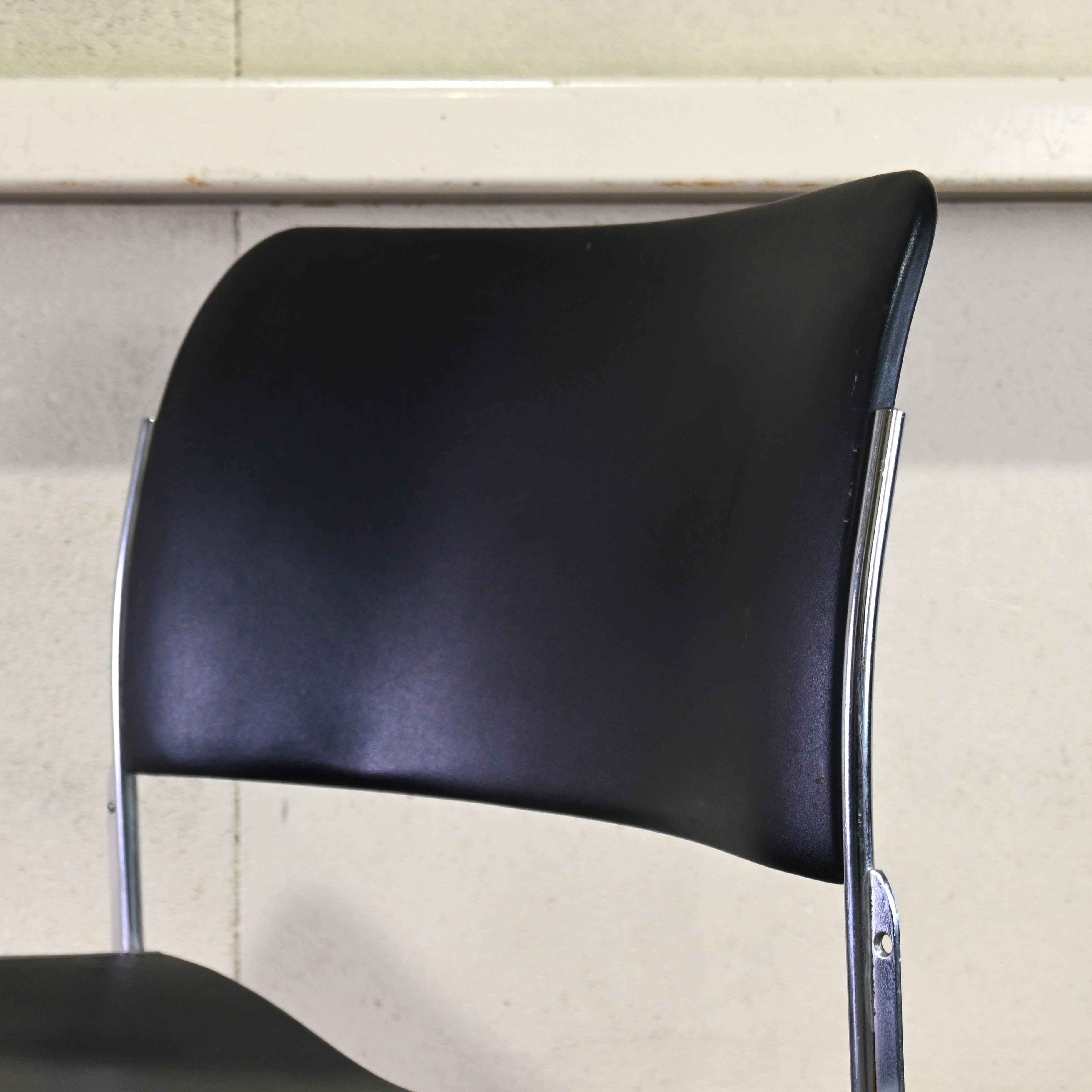 40/4 Side chair Black David Rowland General Fireproofing Co. 1970's US vintage Industrial design / 40/4チェア ブラック デヴィッド・ローランド ジェネラルファイヤープルーフィング 1970年代 アメリカヴィンテージ インダストリアルデザイン