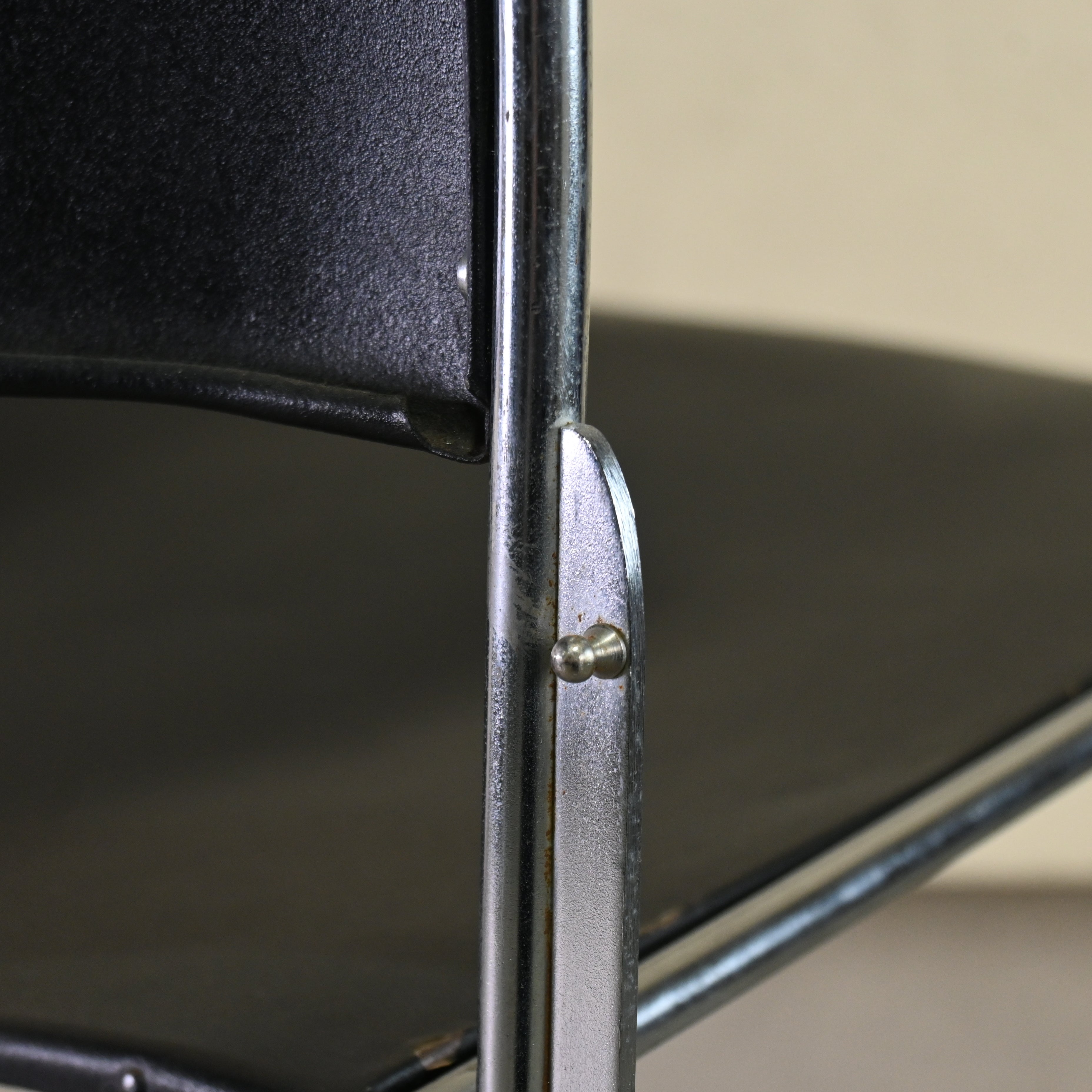 40/4 Side chair Black David Rowland General Fireproofing Co. 1970's US vintage Industrial design / 40/4チェア ブラック デヴィッド・ローランド ジェネラルファイヤープルーフィング 1970年代 アメリカヴィンテージ インダストリアルデザイン