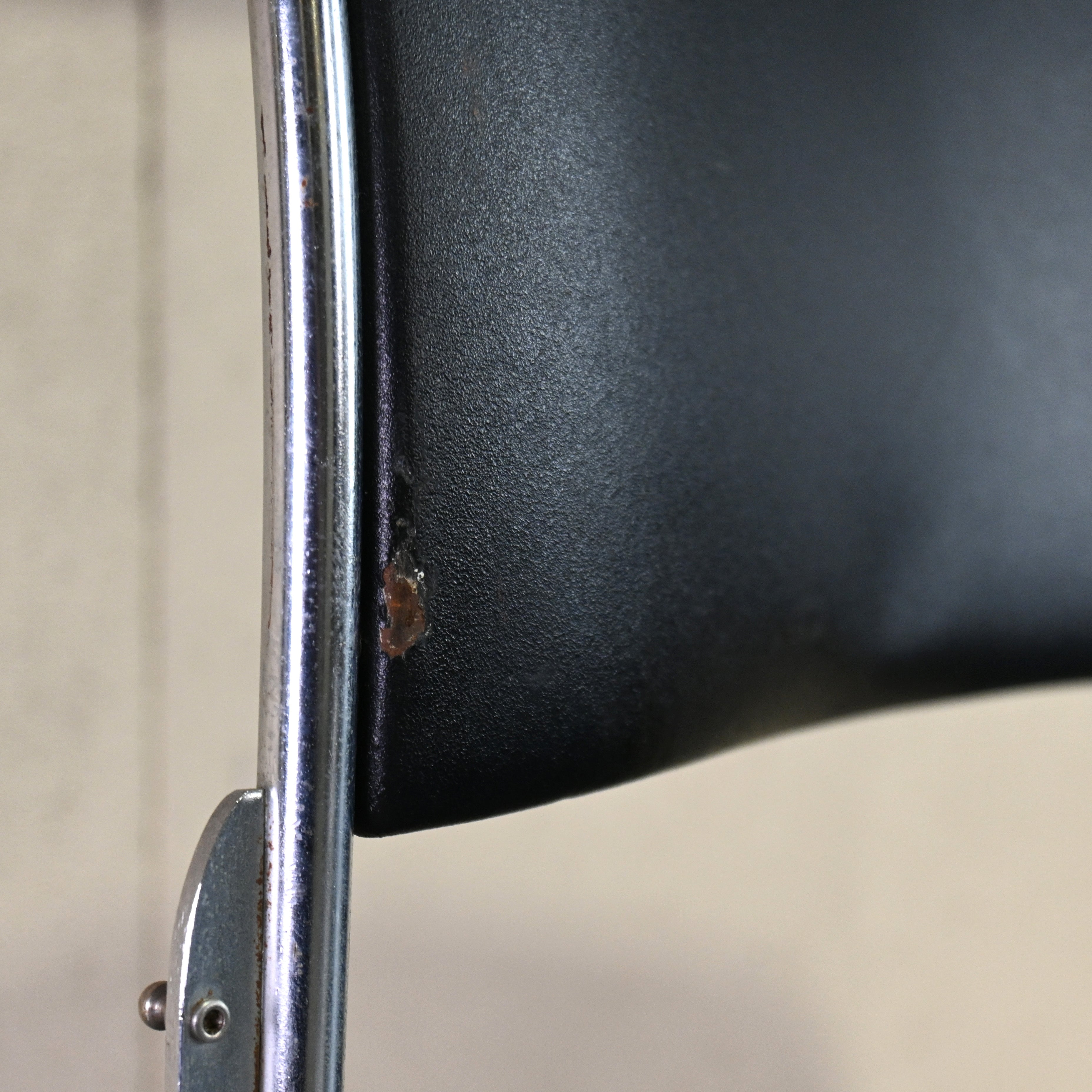 40/4 Side chair Black David Rowland General Fireproofing Co. 1970's US vintage Industrial design / 40/4チェア ブラック デヴィッド・ローランド ジェネラルファイヤープルーフィング 1970年代 アメリカヴィンテージ インダストリアルデザイン