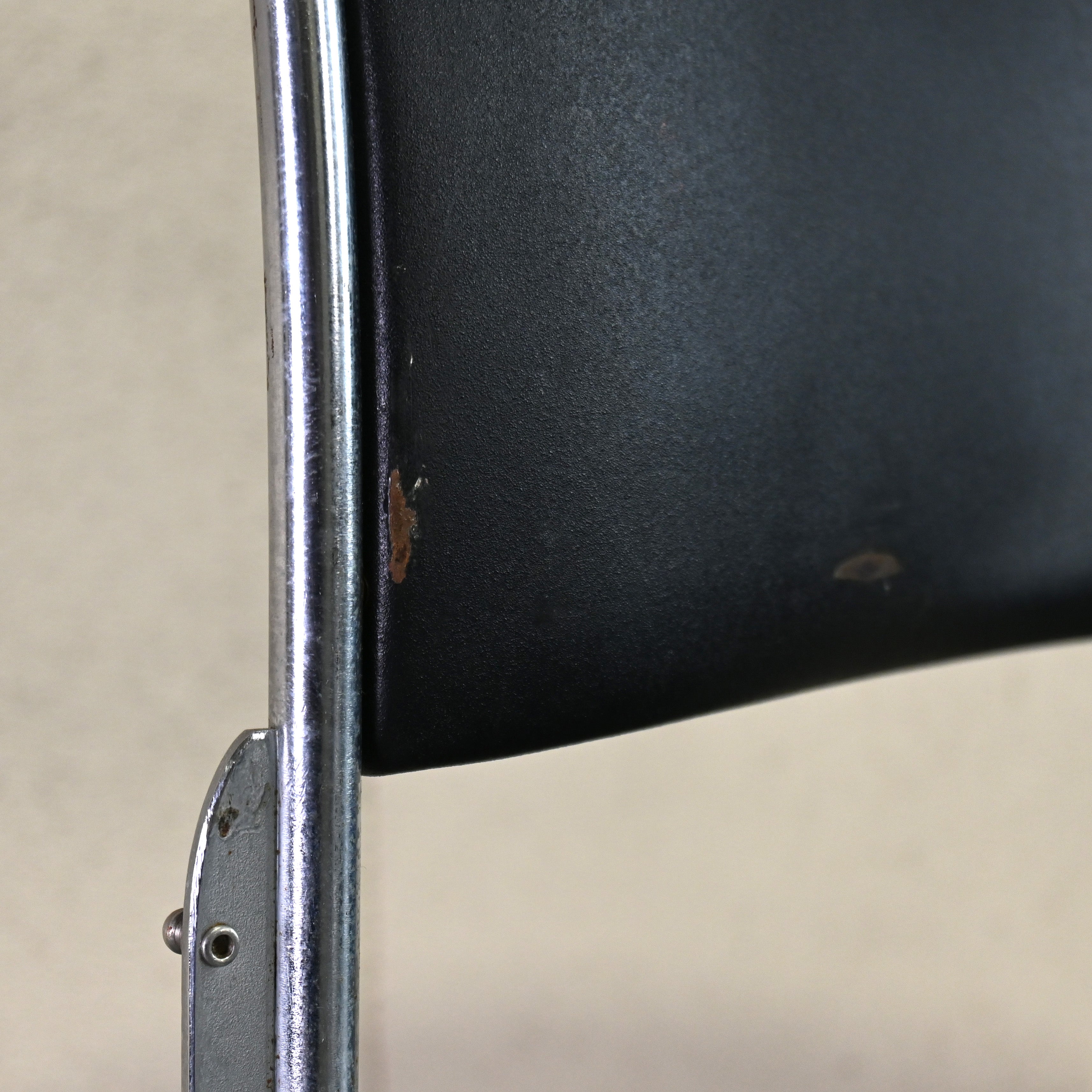 40/4 Side chair Black David Rowland General Fireproofing Co. 1970's US vintage Industrial design / 40/4チェア ブラック デヴィッド・ローランド ジェネラルファイヤープルーフィング 1970年代 アメリカヴィンテージ インダストリアルデザイン