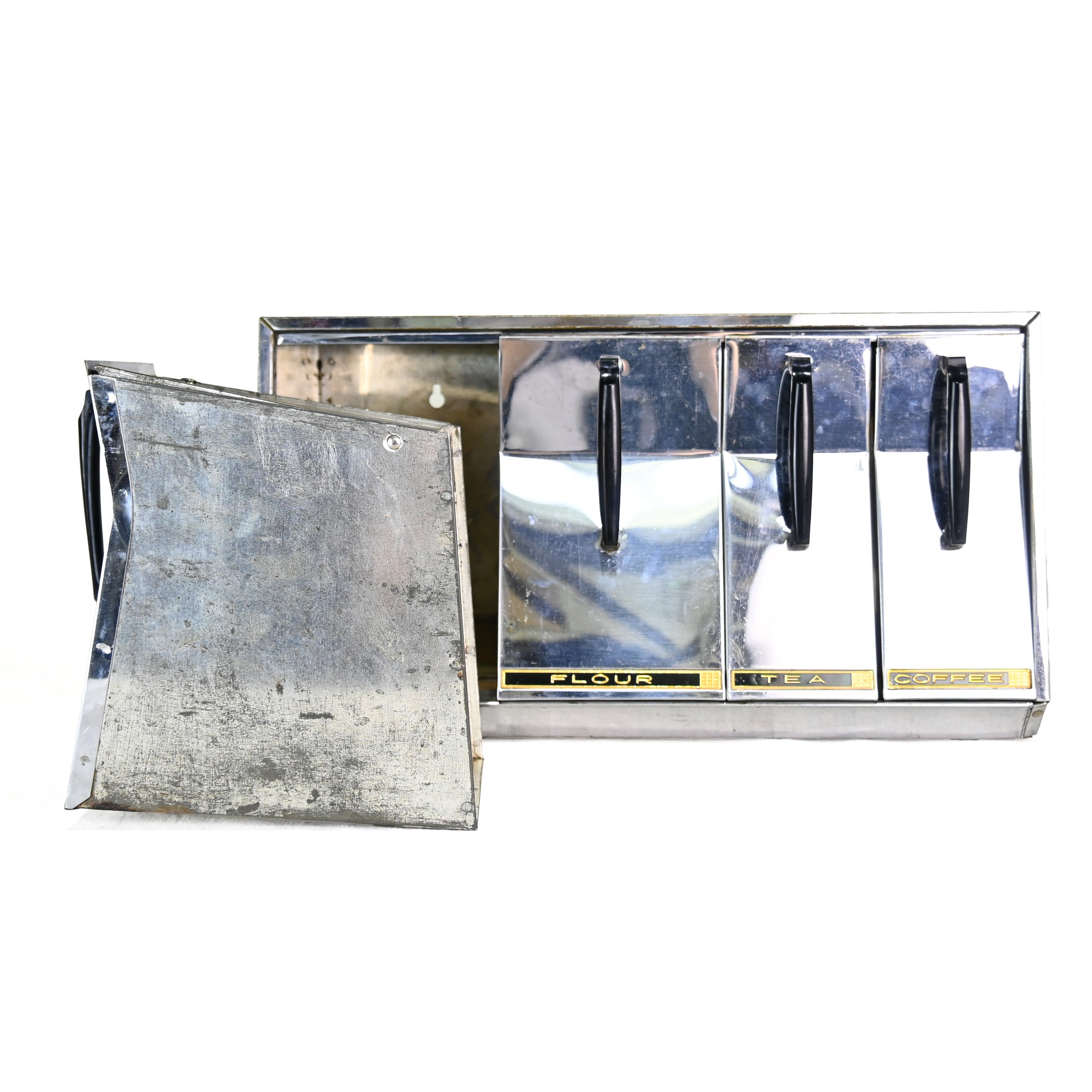 Lincoln Beautyware Seasoning box American Vintage Retro Can Canister Set / リンカーン ビューティウェア アメリカン ヴィンテージ 調味料ボックス レトロ缶