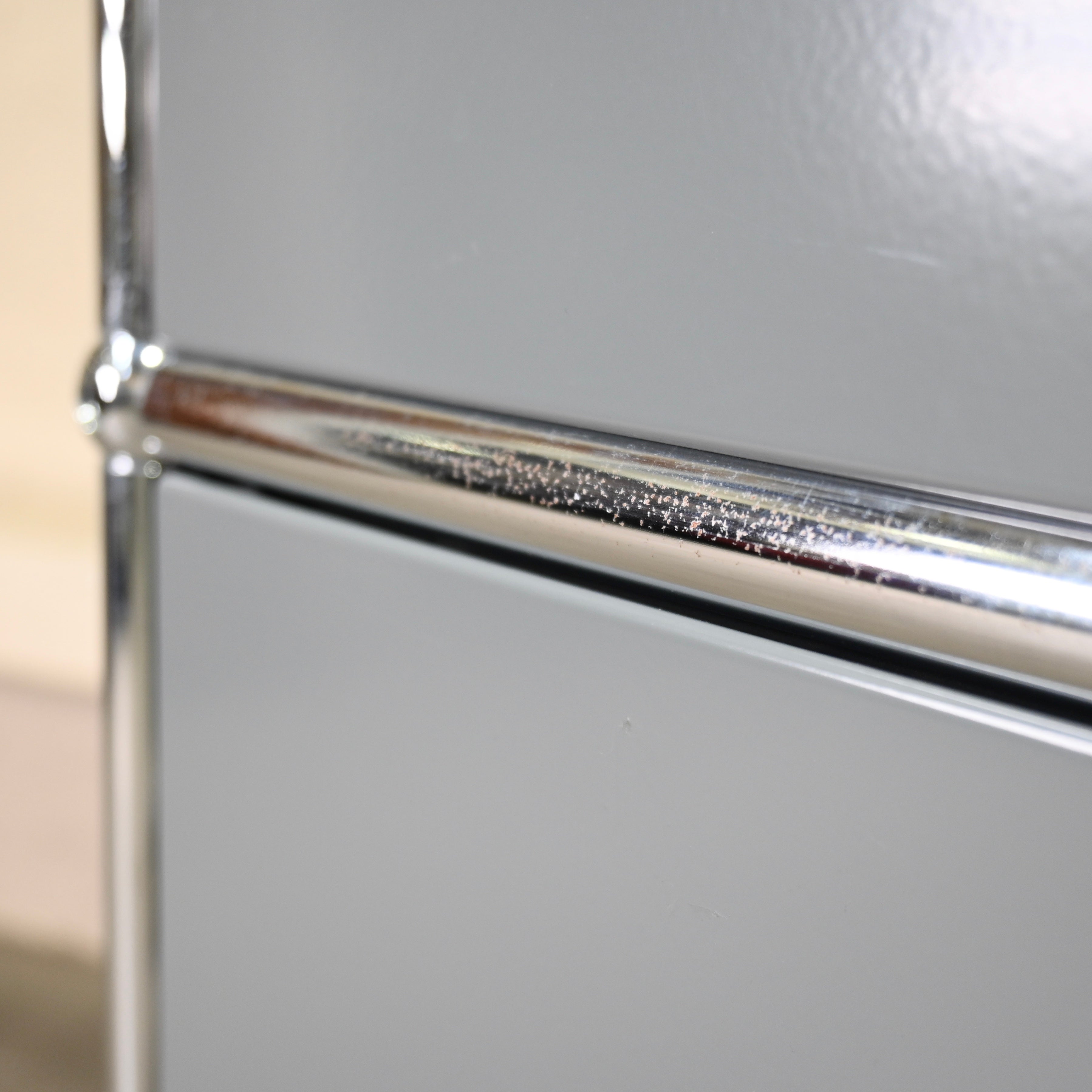 USM Haller Cabinet Drop down door × 3 Mid gray Modern design / ユーエスエム ハラー キャビネット 3段ドロップアウトドア ミッドグレー モダンデザイン