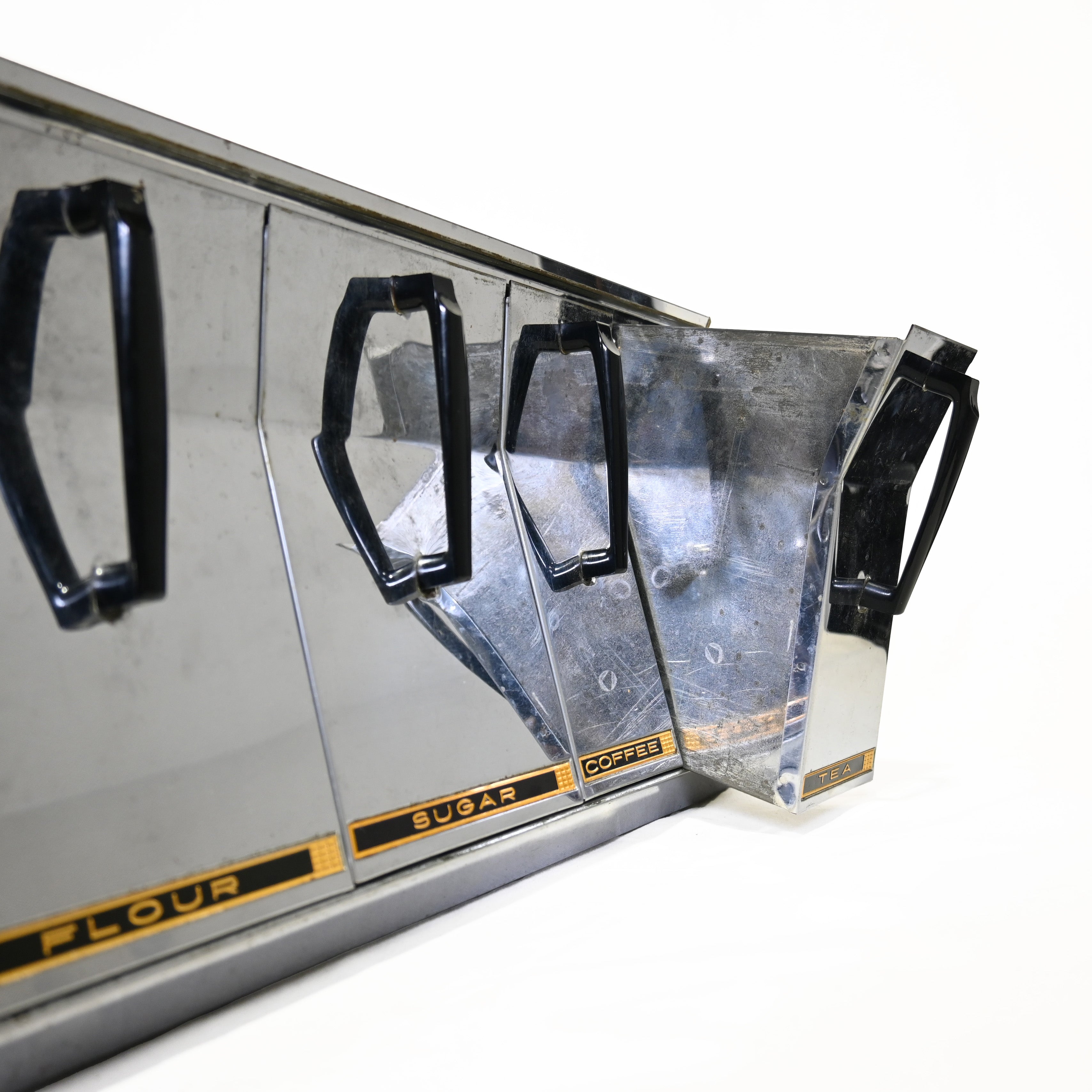 Lincoln Beautyware Seasoning box American Vintage Retro Can Canister Set / リンカーン ビューティウェア アメリカン ヴィンテージ 調味料ボックス レトロ缶