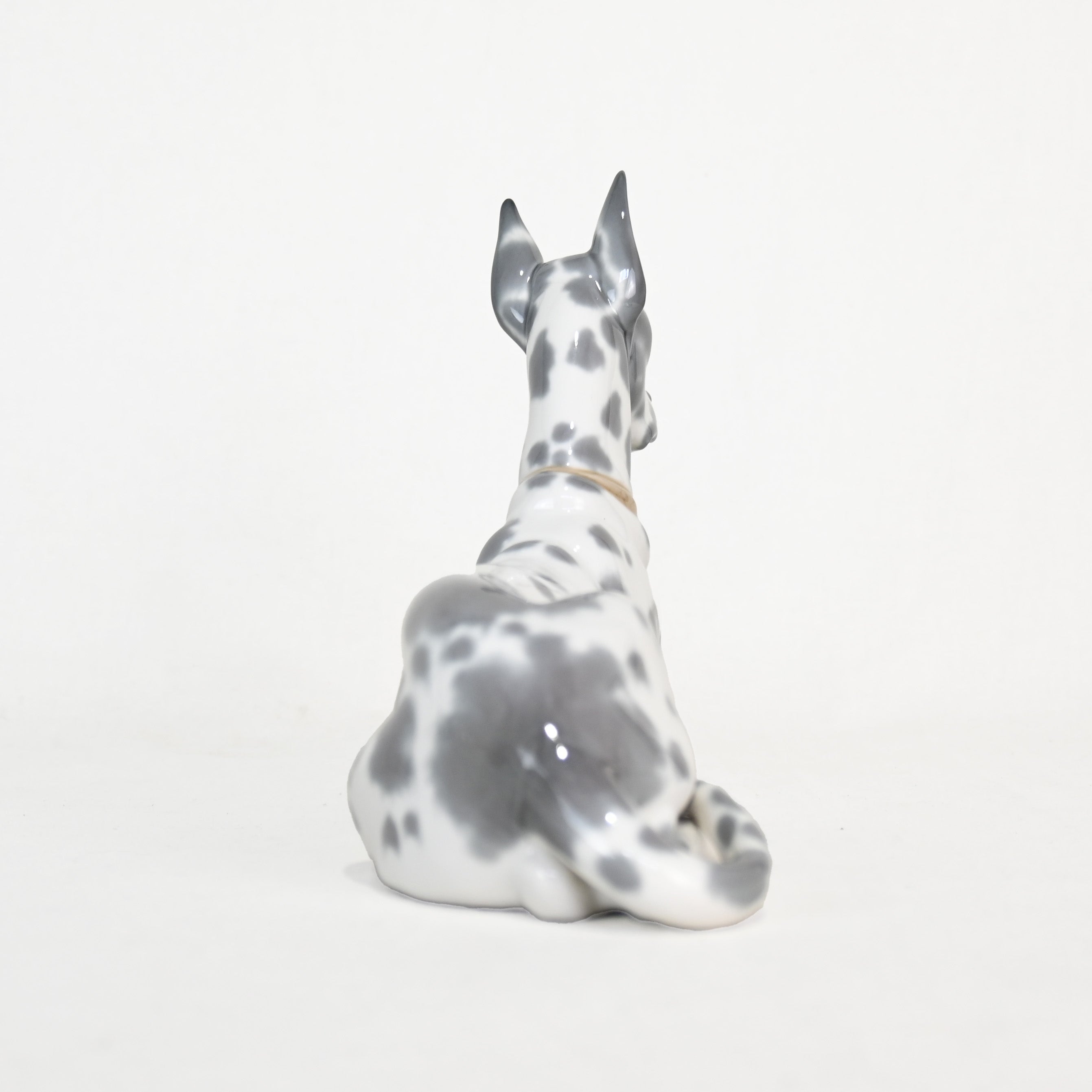 Lladró Great Dane Dog Figurine 1970s Discontinued Rare Spain / リヤドロ グレートデン 犬 フィギュリン 1970年代 廃盤 希少 スペイン