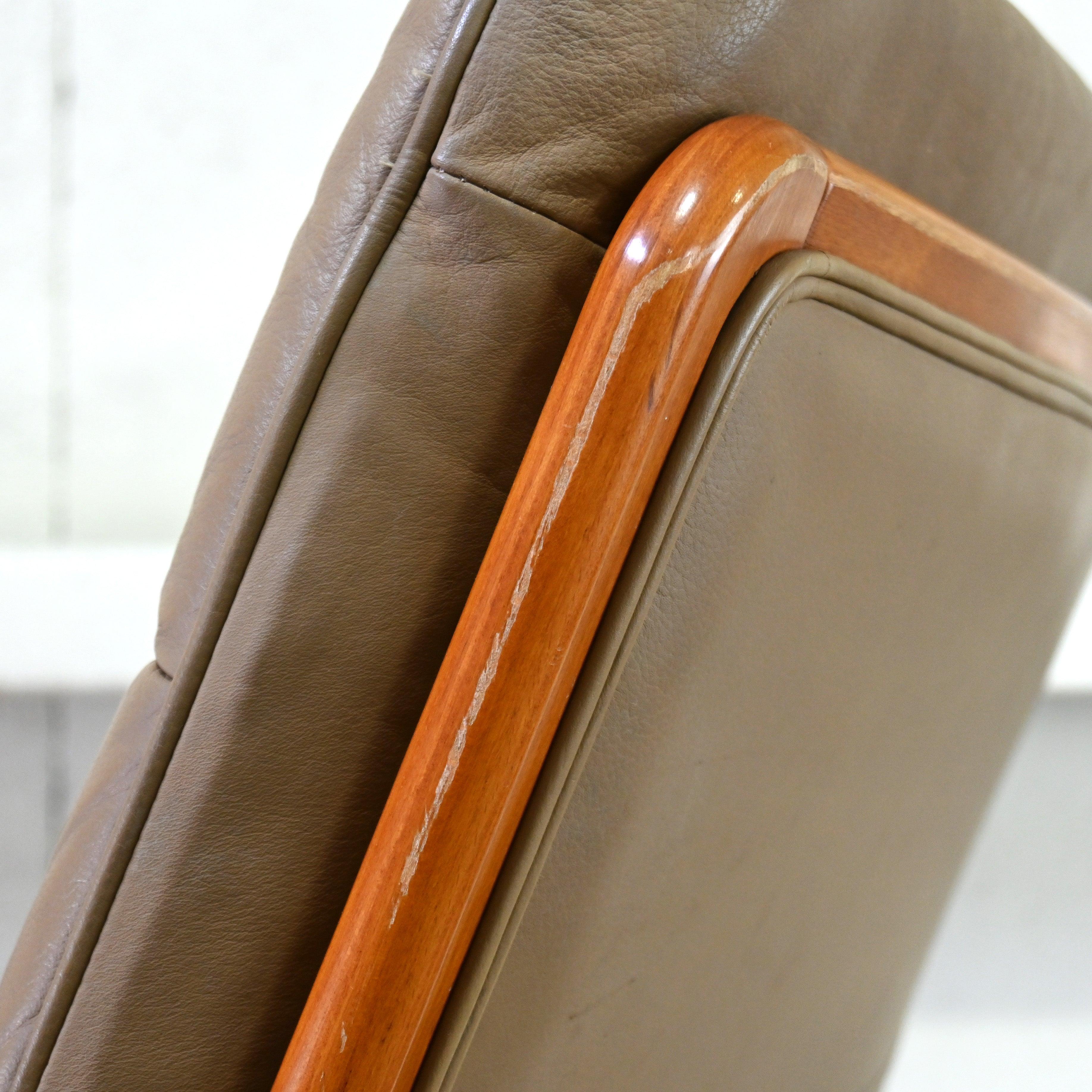 Old karimoku Caster arm chair Office furniture Japanese modern design / オールドカリモク キャスターアームチェア オフィスファニチャー ジャパニーズモダンデザイン