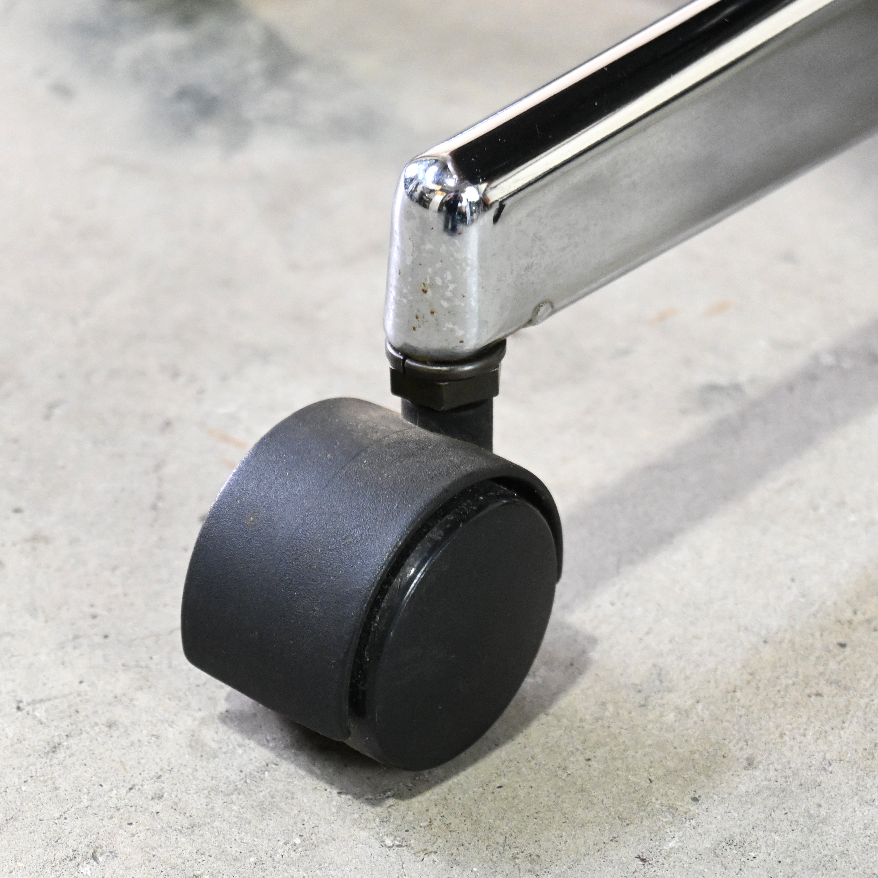 Old karimoku Caster arm chair Office furniture Japanese modern design / オールドカリモク キャスターアームチェア オフィスファニチャー ジャパニーズモダンデザイン