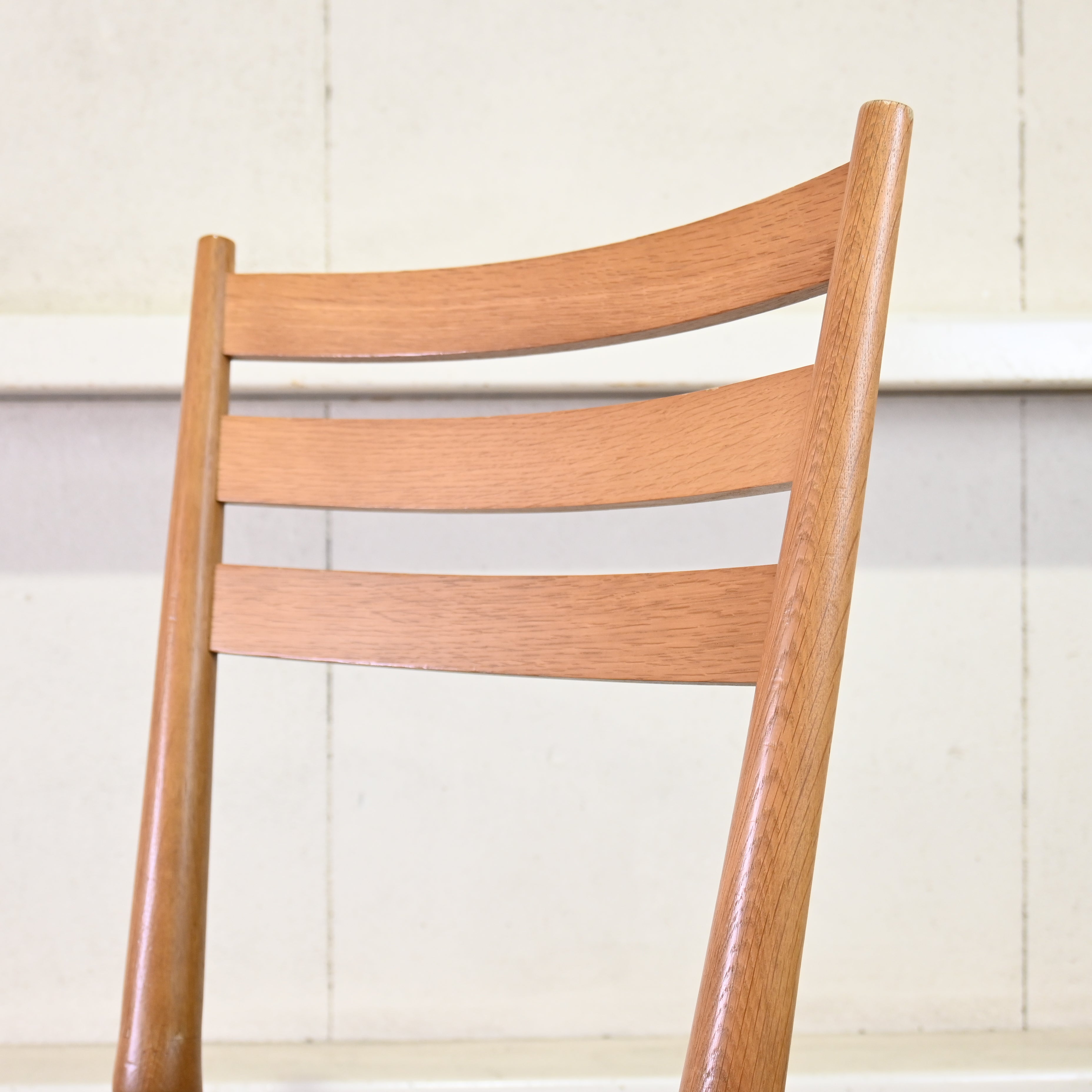 Nissin Forms Dining chair Remake UK fabric Oak wood / 日進木工 フォルムス ダイニングチェア リメイク 英国生地 オーク材