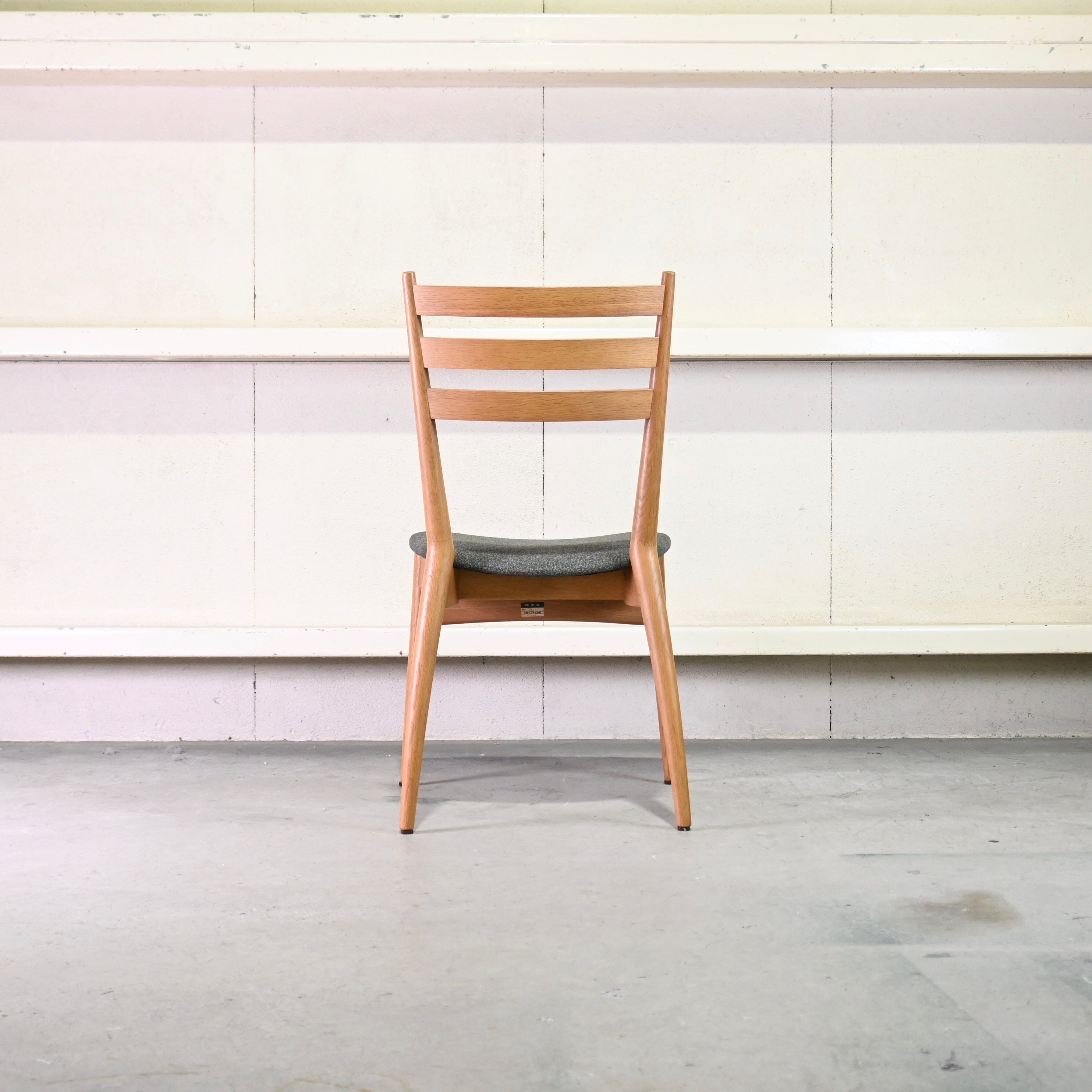 Nissin Forms Dining chair Remake UK fabric Oak wood / 日進木工 フォルムス ダイニングチェア リメイク 英国生地 オーク材