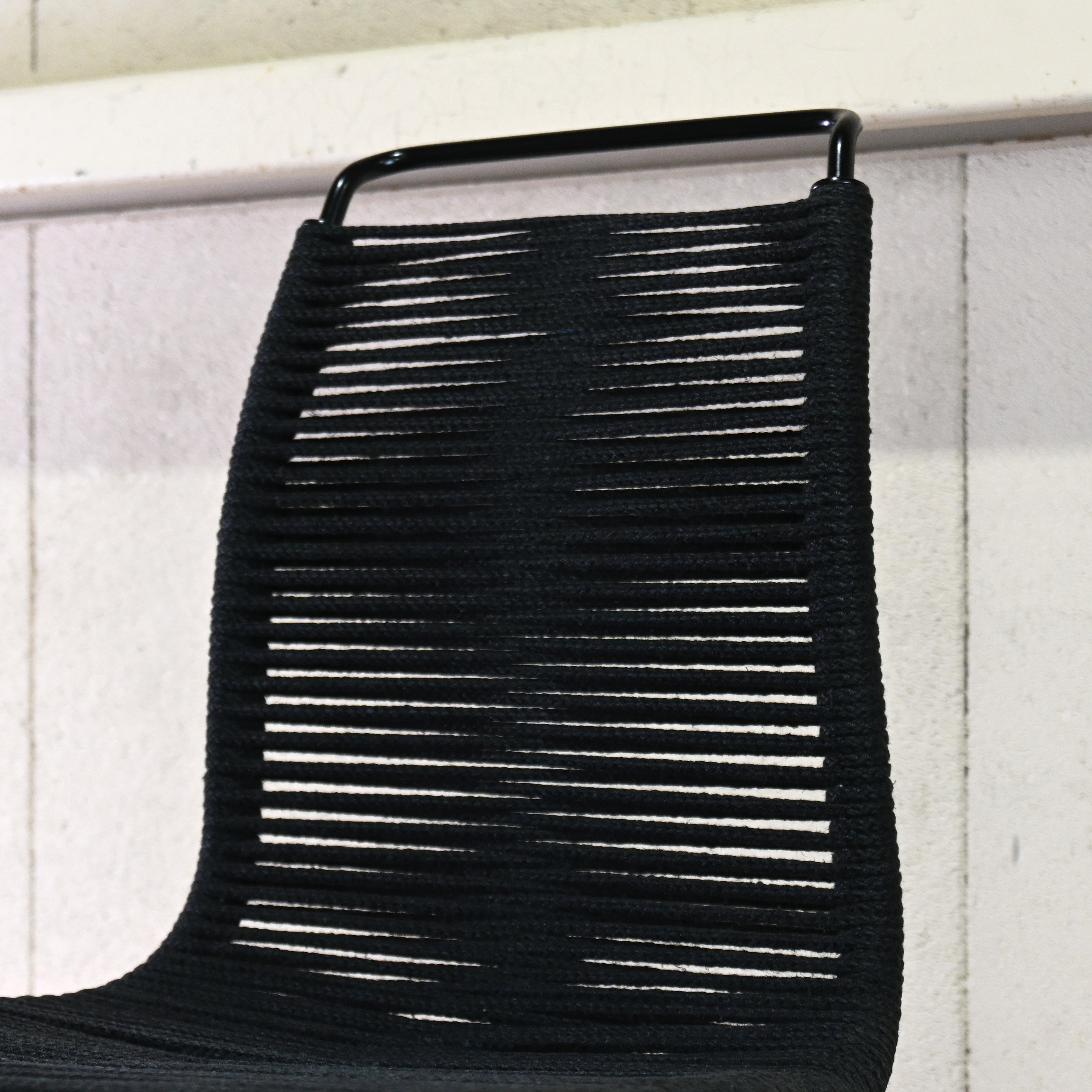 Carl Hansen & Søn PK1 Dining chair Poul Kjærholm Flag halyard Black Scandinavian design / カール・ハンセン&サン ダイニングチェア ポール・ケアホルム フラッグハリヤード ブラック 北欧デザイン