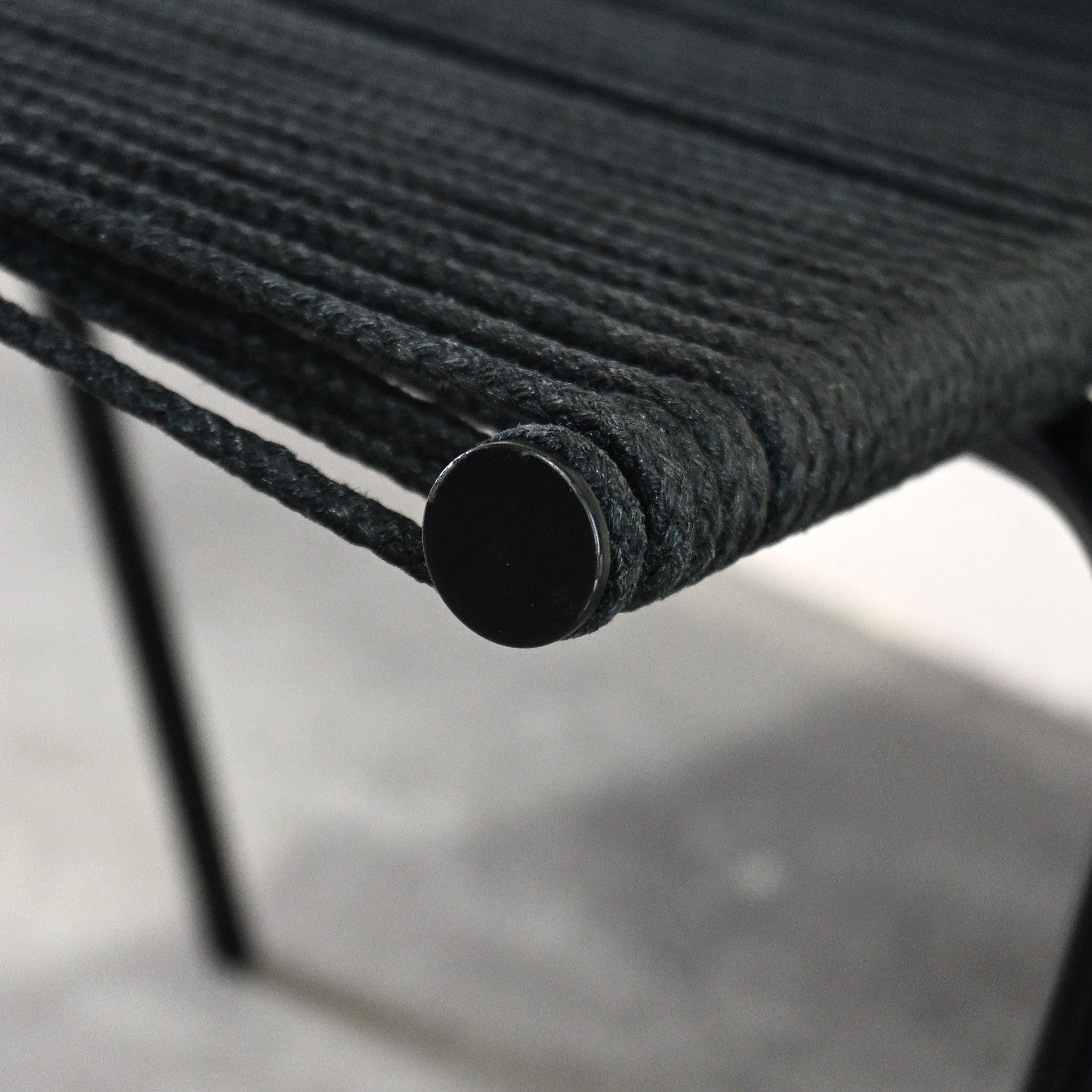 Carl Hansen & Søn PK1 Dining chair Poul Kjærholm Flag halyard Black Scandinavian design / カール・ハンセン&サン ダイニングチェア ポール・ケアホルム フラッグハリヤード ブラック 北欧デザイン