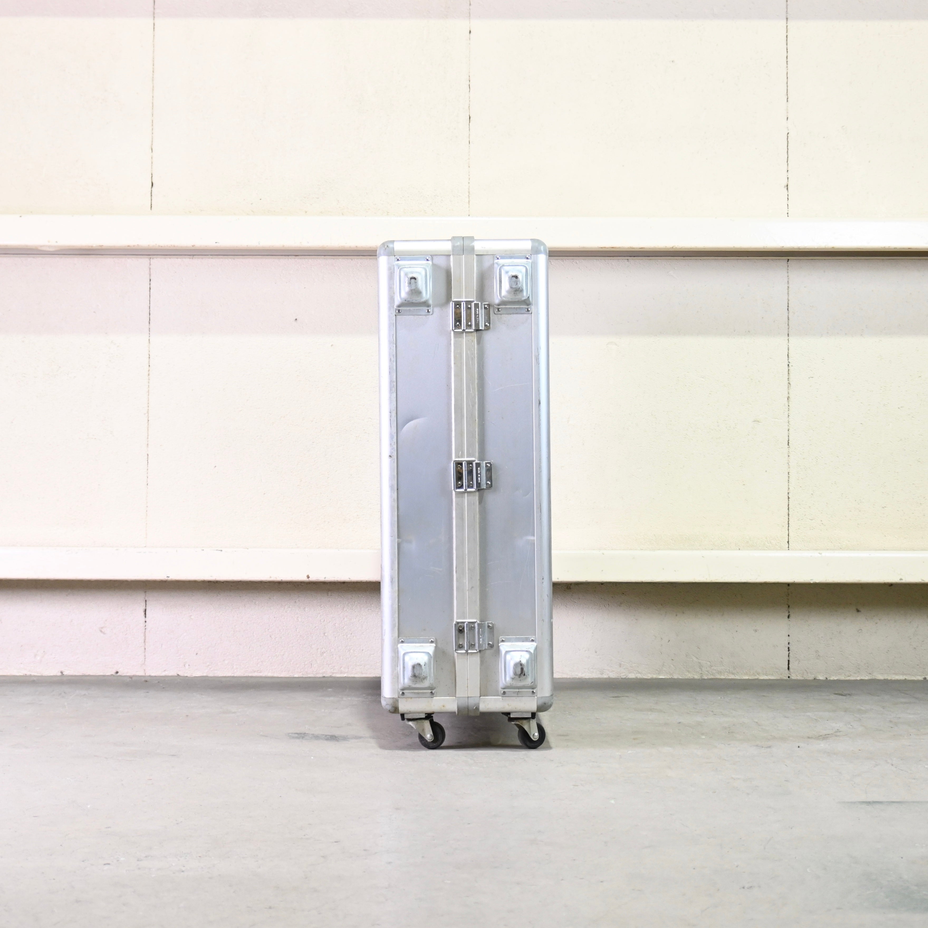 Kennedy international Aluminum trunk PAIR TRUNK TK-130 American vintage / ケネディ国際空港 アルミトランク 企業ロゴ アメリカヴィンテージ