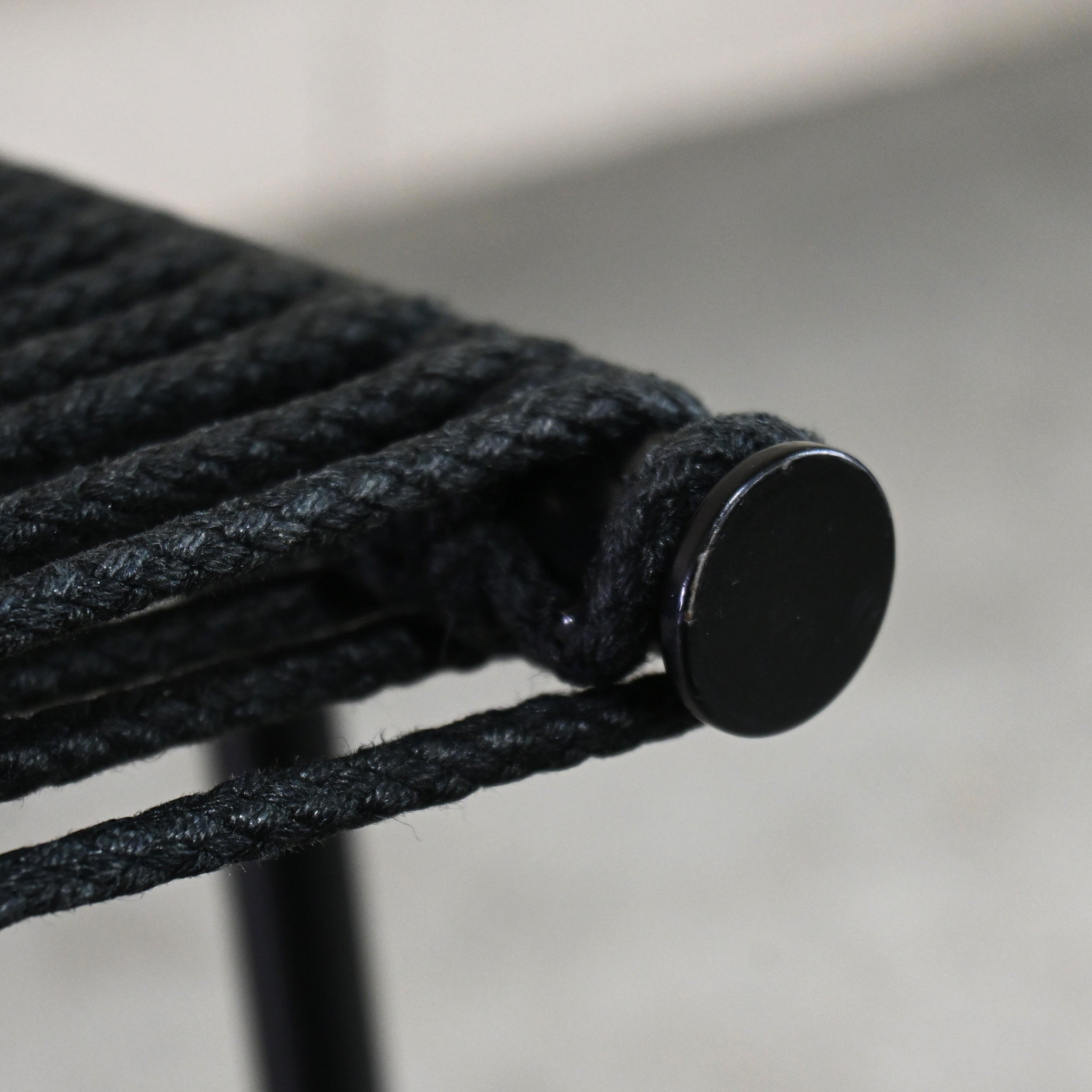 Carl Hansen & Søn PK1 Dining chair Poul Kjærholm Flag halyard Black Scandinavian design / カール・ハンセン&サン ダイニングチェア ポール・ケアホルム フラッグハリヤード ブラック 北欧デザイン