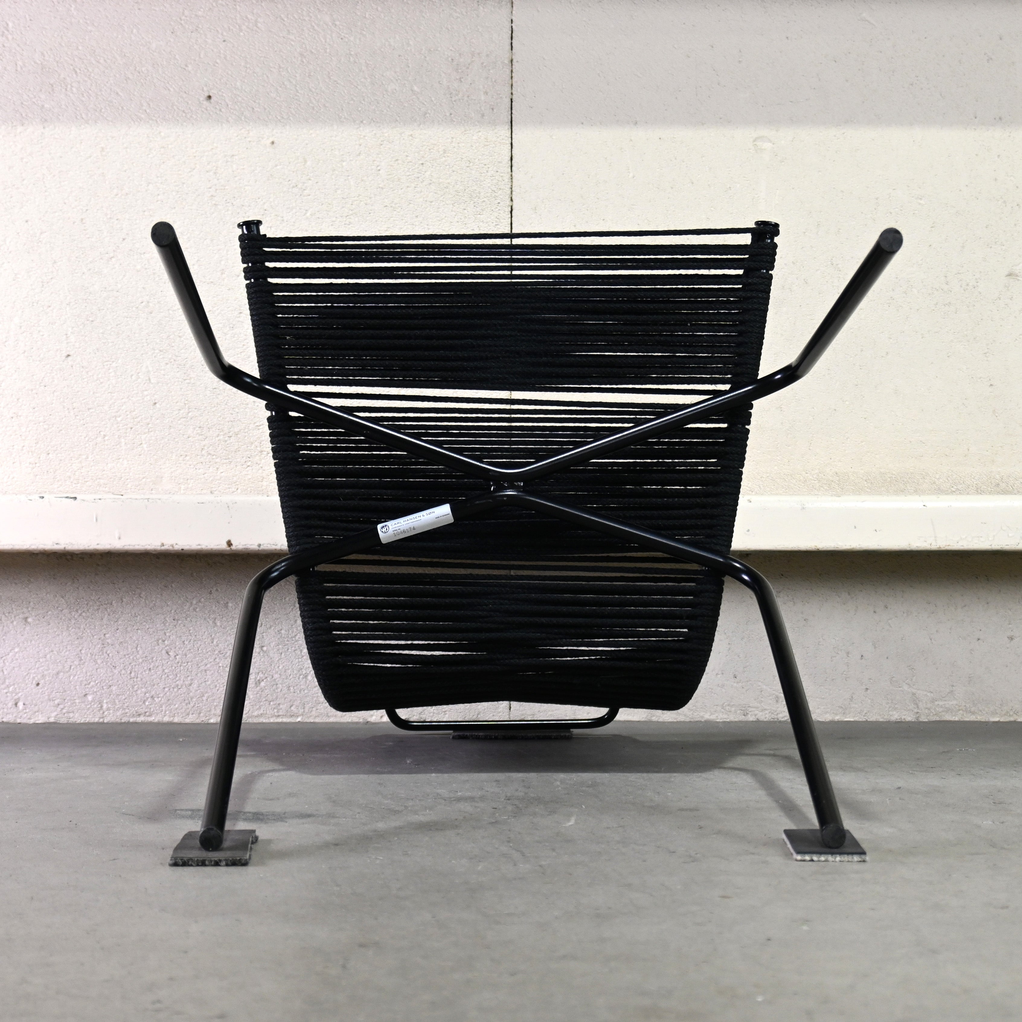 Carl Hansen & Søn PK1 Dining chair Poul Kjærholm Flag halyard Black Scandinavian design / カール・ハンセン&サン ダイニングチェア ポール・ケアホルム フラッグハリヤード ブラック 北欧デザイン