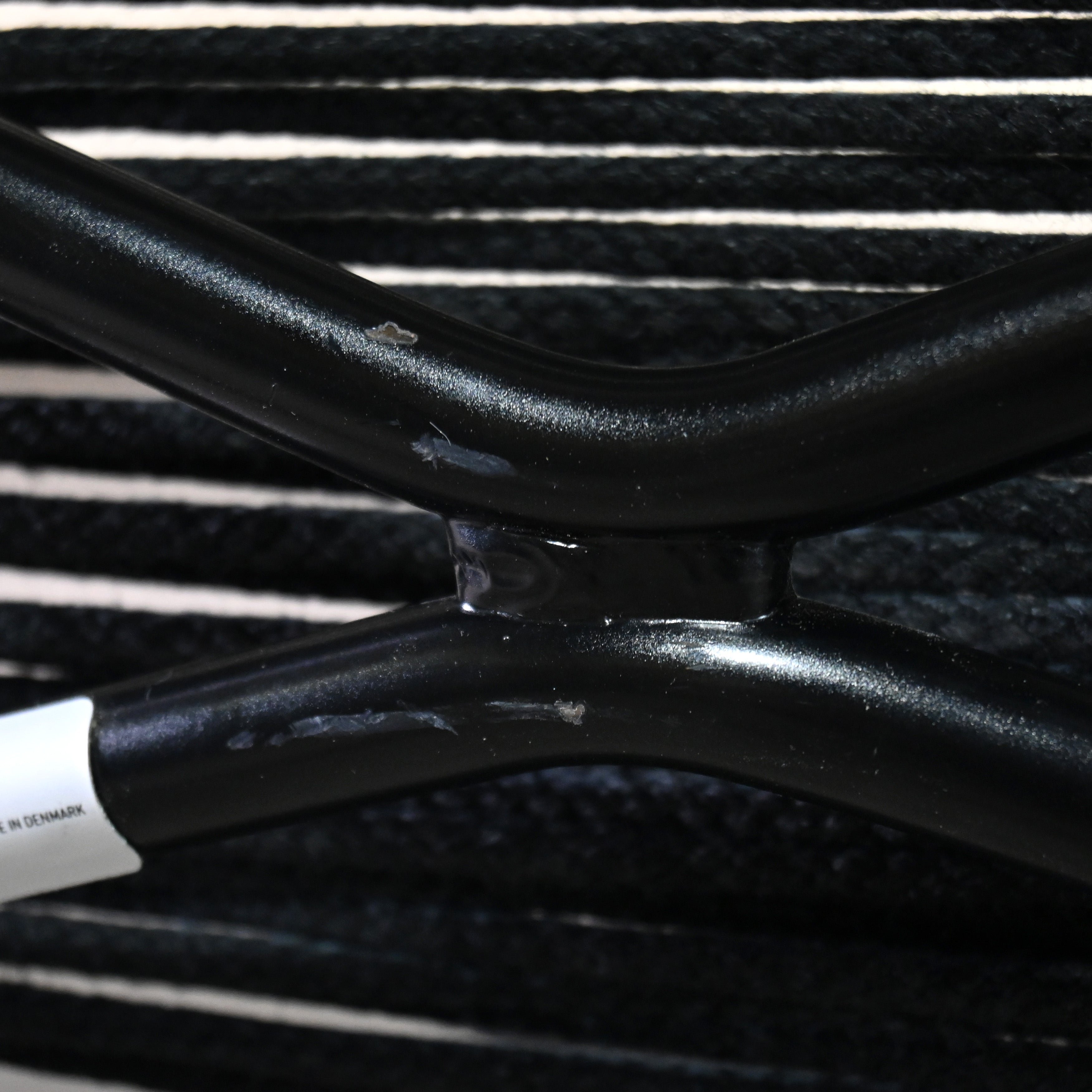 Carl Hansen & Søn PK1 Dining chair Poul Kjærholm Flag halyard Black Scandinavian design / カール・ハンセン&サン ダイニングチェア ポール・ケアホルム フラッグハリヤード ブラック 北欧デザイン