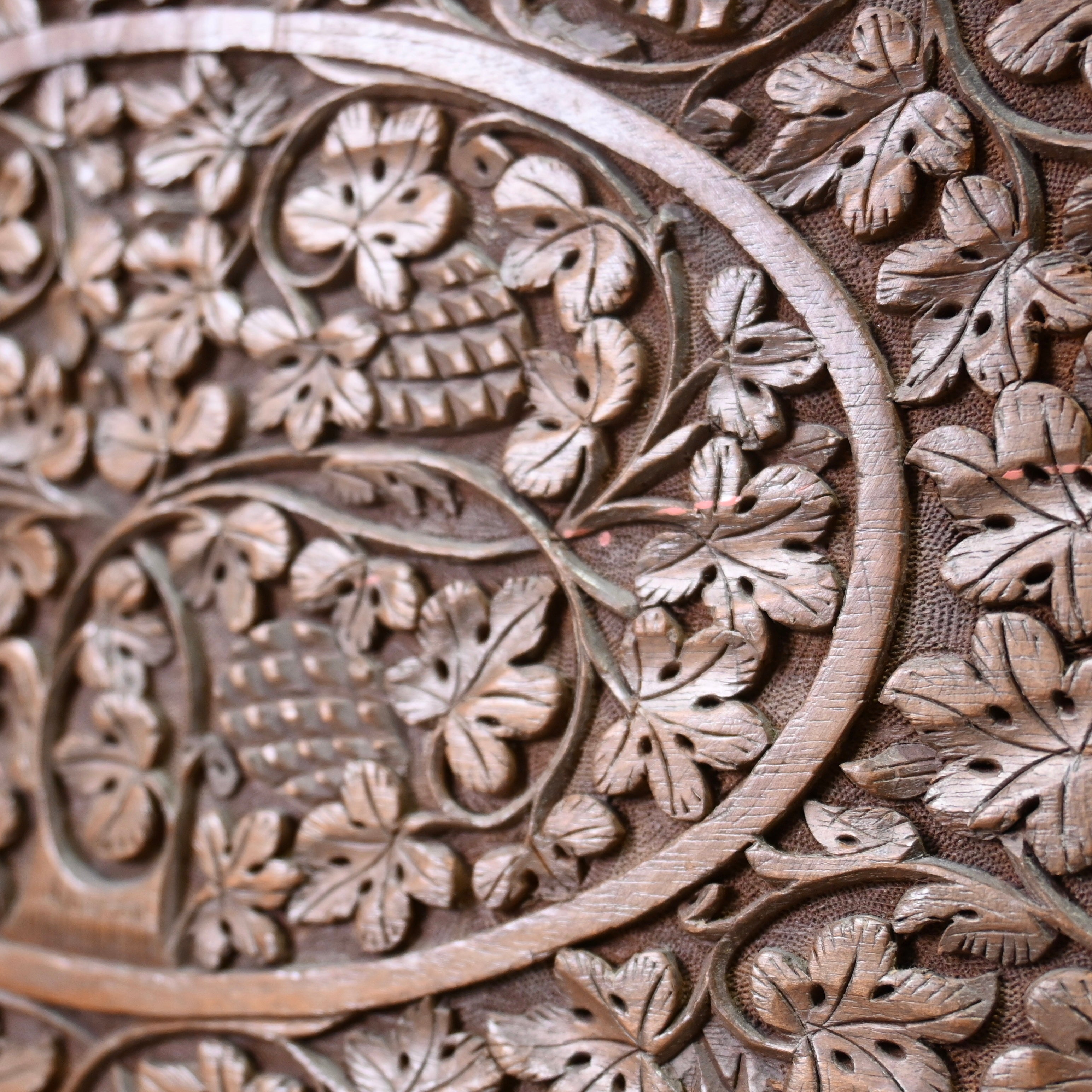 Asian furniture Wood carving Treasure box Small cabinet / アジアン家具 彫刻 トレジャーボックス スモールキャビネット