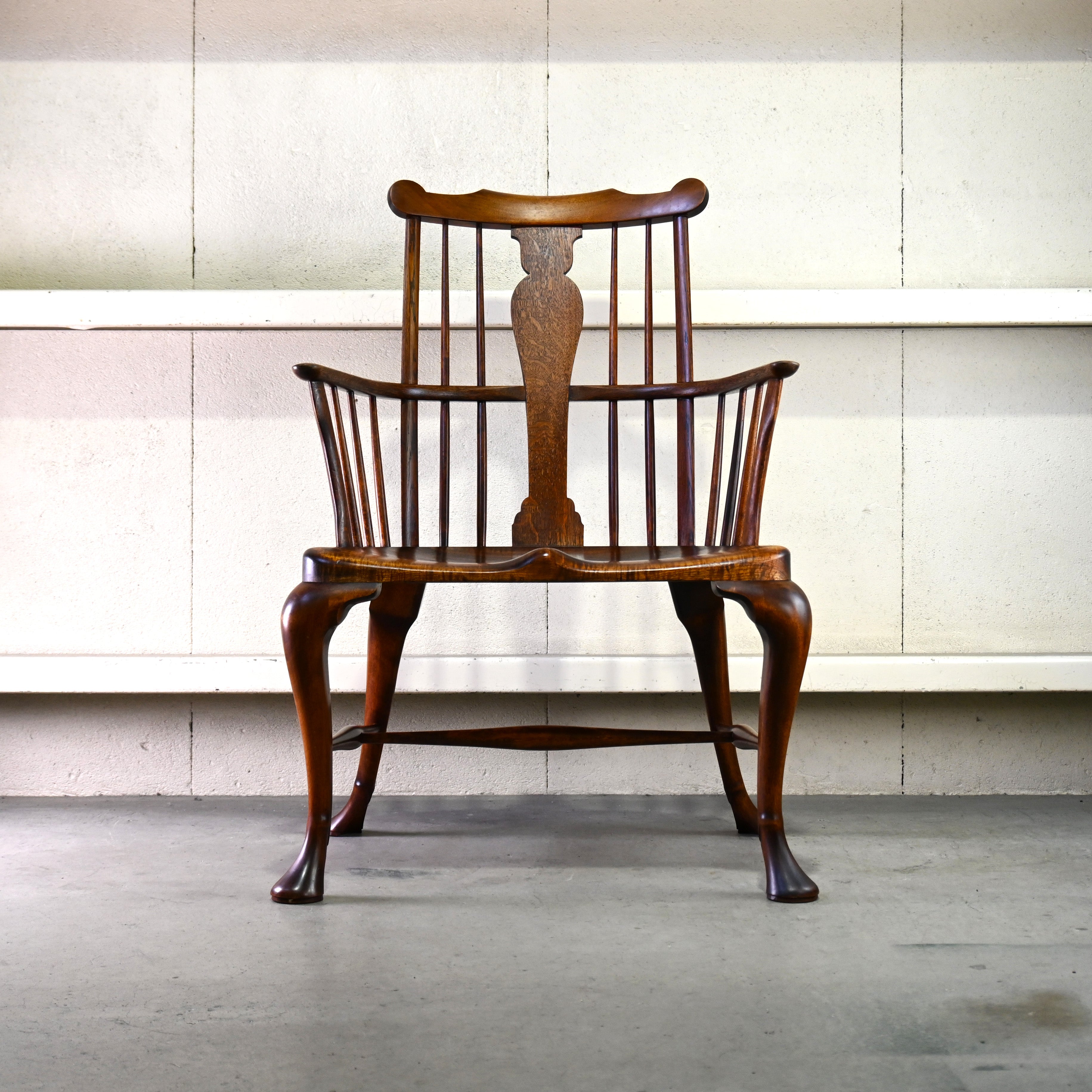 Matsumoto Mingei Windsor chair Drunker's chair Japan vintage Fork art / 松本民芸家具 ウィンザーチェア ドランカーズチェア 民藝 ジャパンヴィンテージ フォークアート