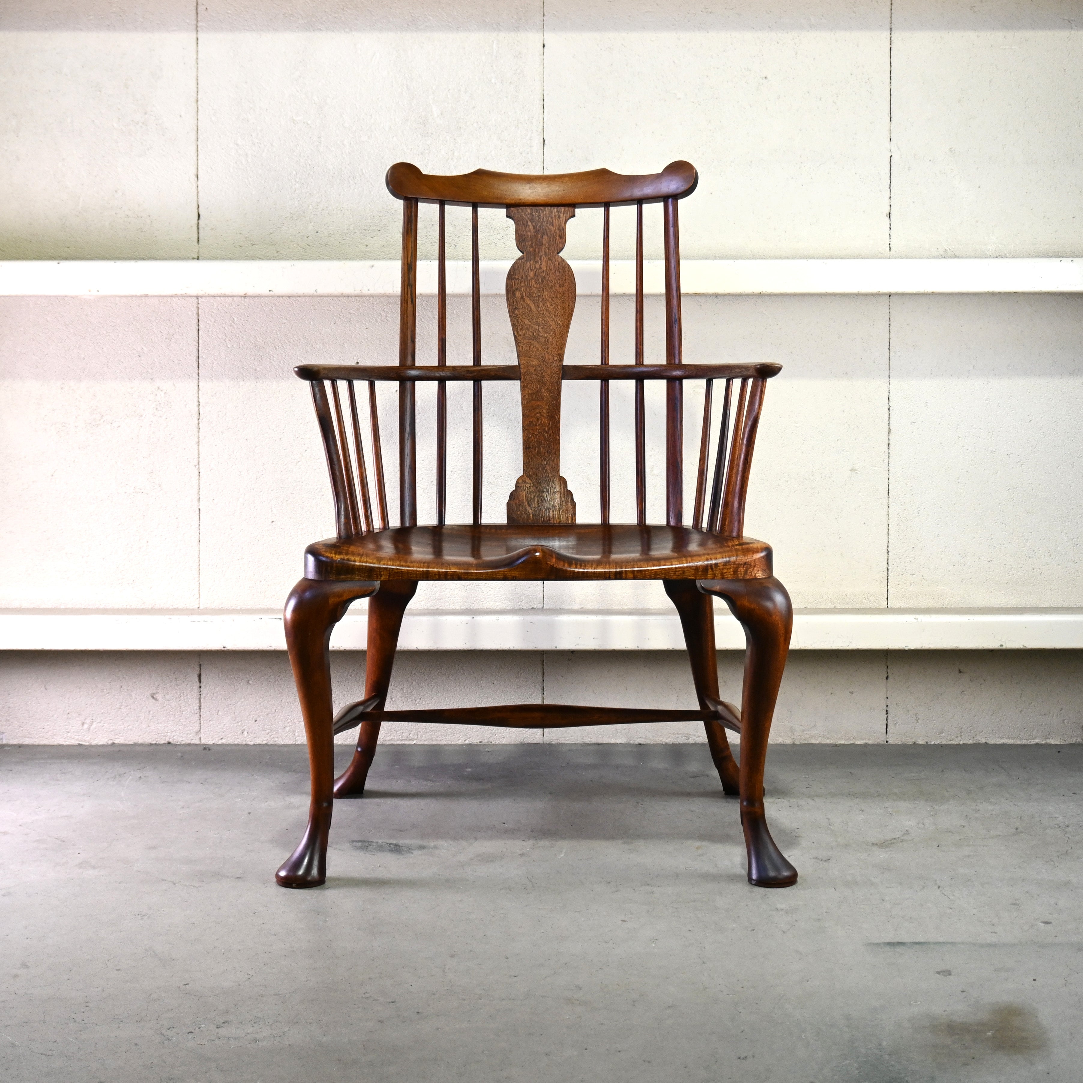 Matsumoto Mingei Windsor chair Drunker's chair Japan vintage Fork art / 松本民芸家具 ウィンザーチェア ドランカーズチェア 民藝 ジャパンヴィンテージ フォークアート