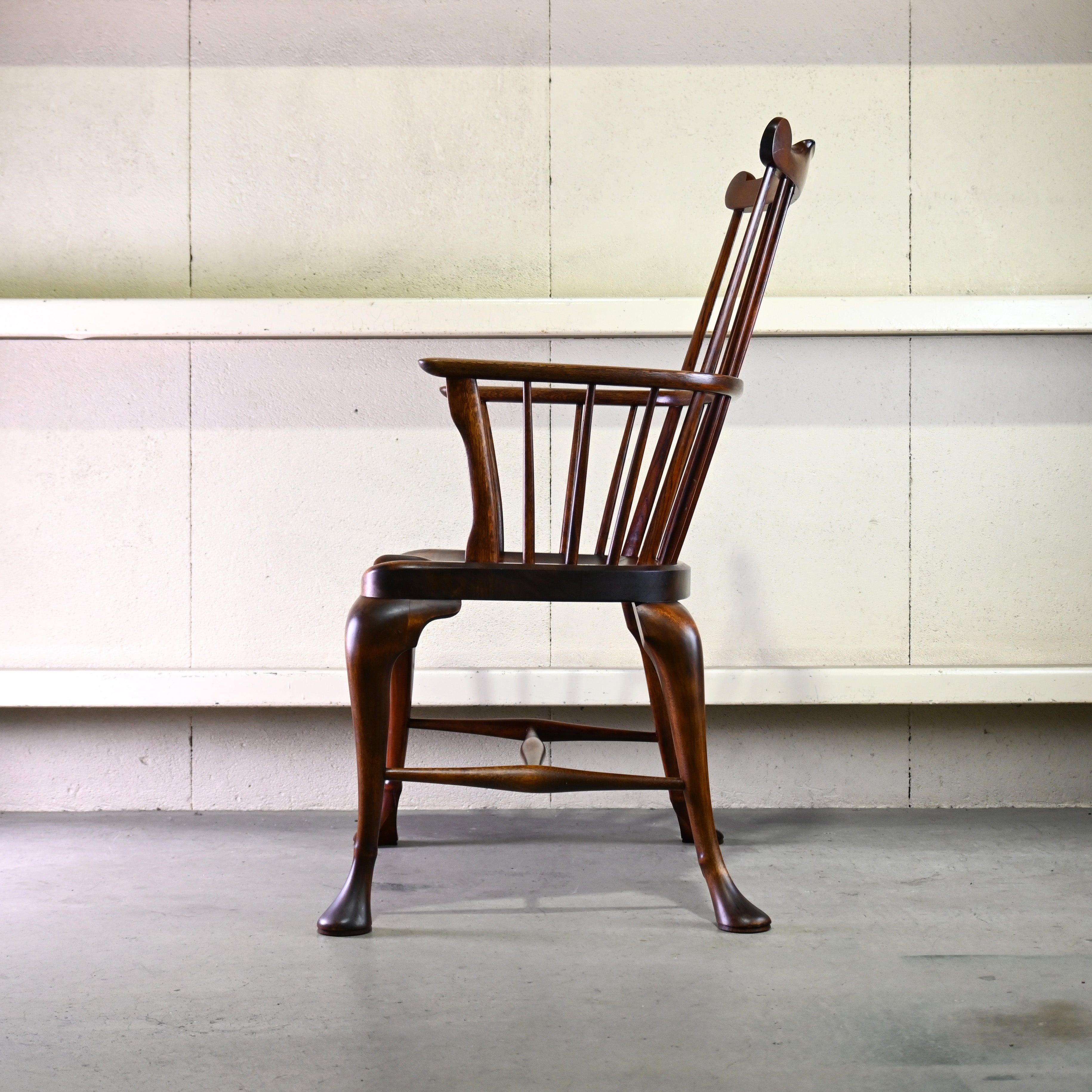 Matsumoto Mingei Windsor chair Drunker's chair Japan vintage Fork art / 松本民芸家具 ウィンザーチェア ドランカーズチェア 民藝 ジャパンヴィンテージ フォークアート