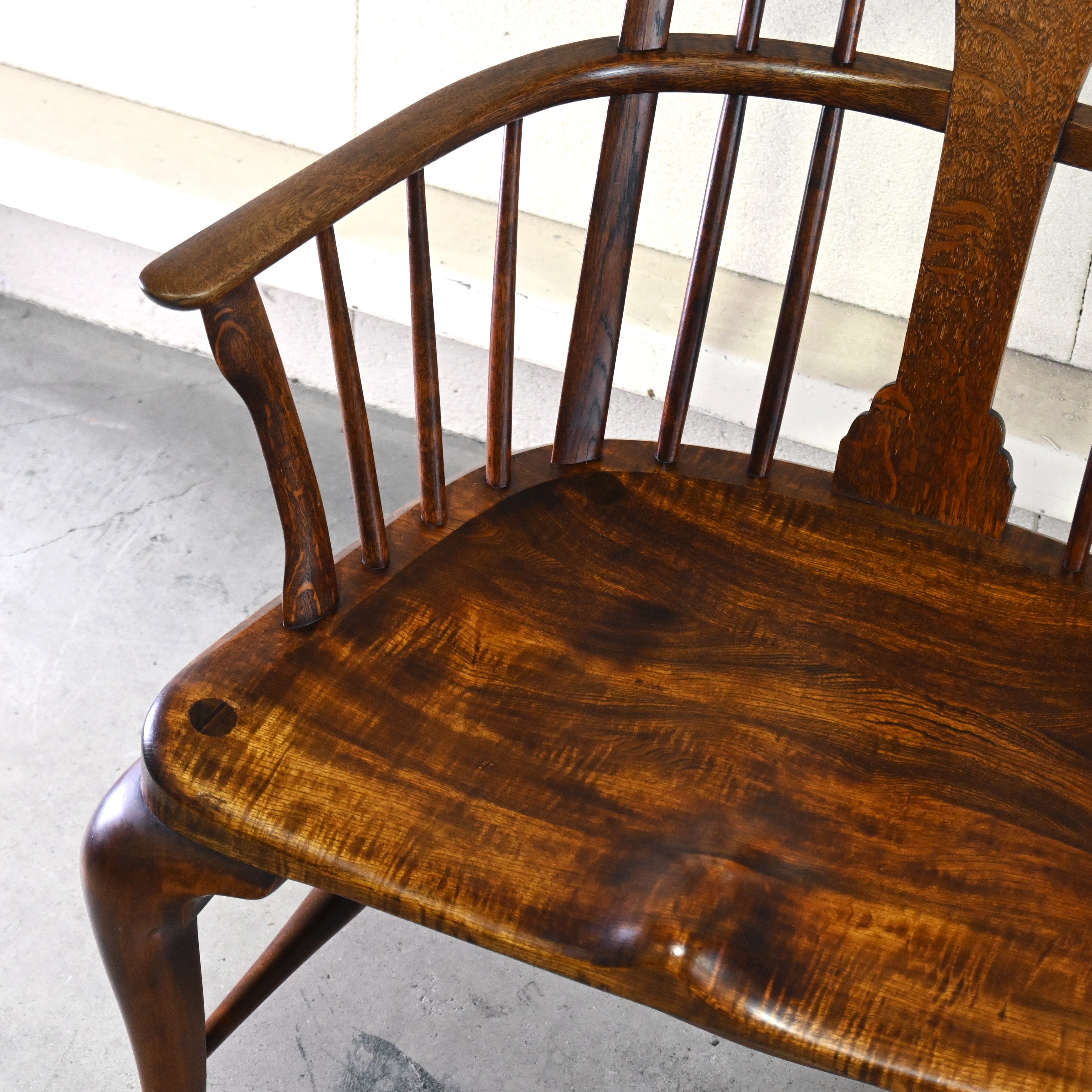 Matsumoto Mingei Windsor chair Drunker's chair Japan vintage Fork art / 松本民芸家具 ウィンザーチェア ドランカーズチェア 民藝 ジャパンヴィンテージ フォークアート