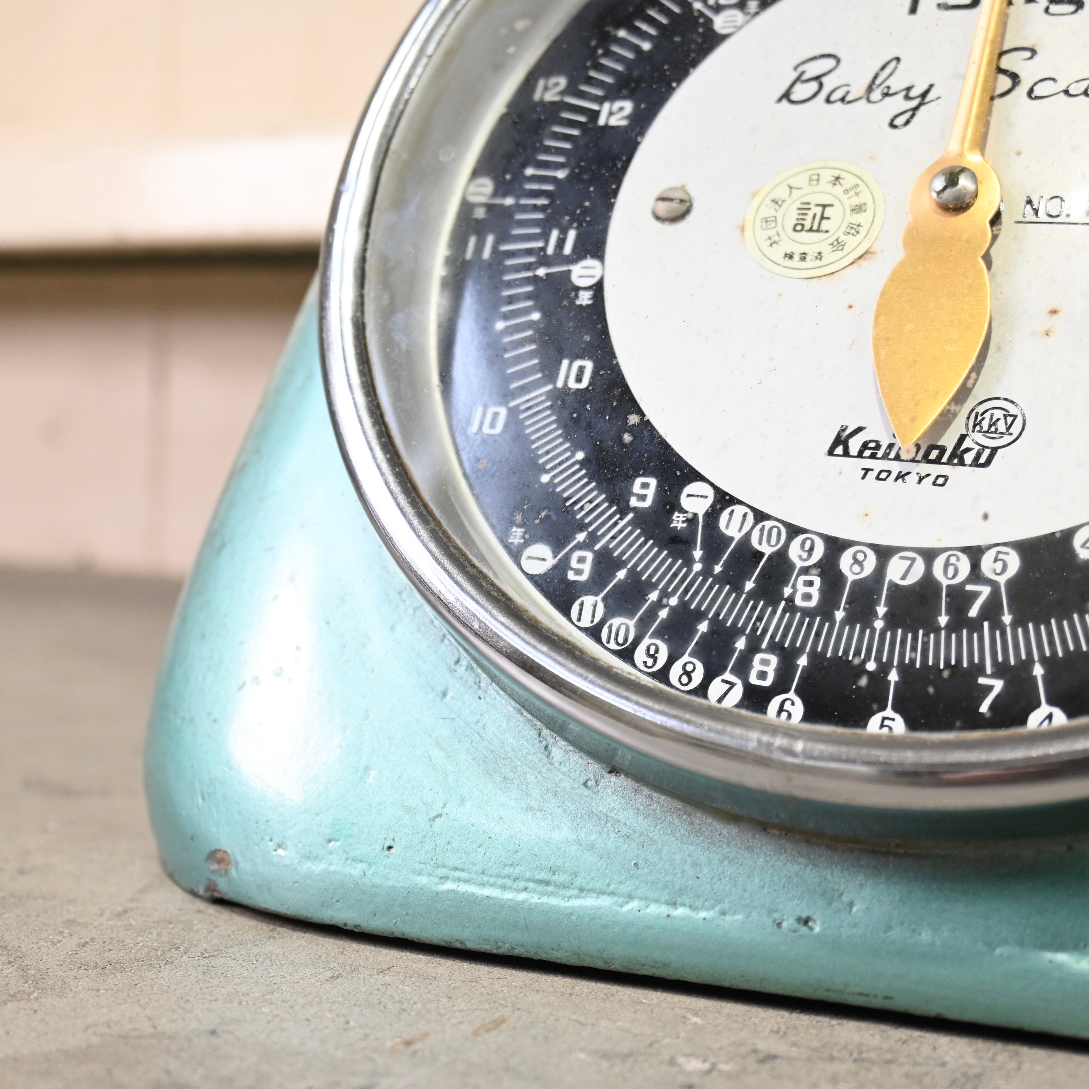 From old hospital Keihoku Baby scale Japan vintage / 京北計器工業 ベビースケール ジャパンヴィンテージ
