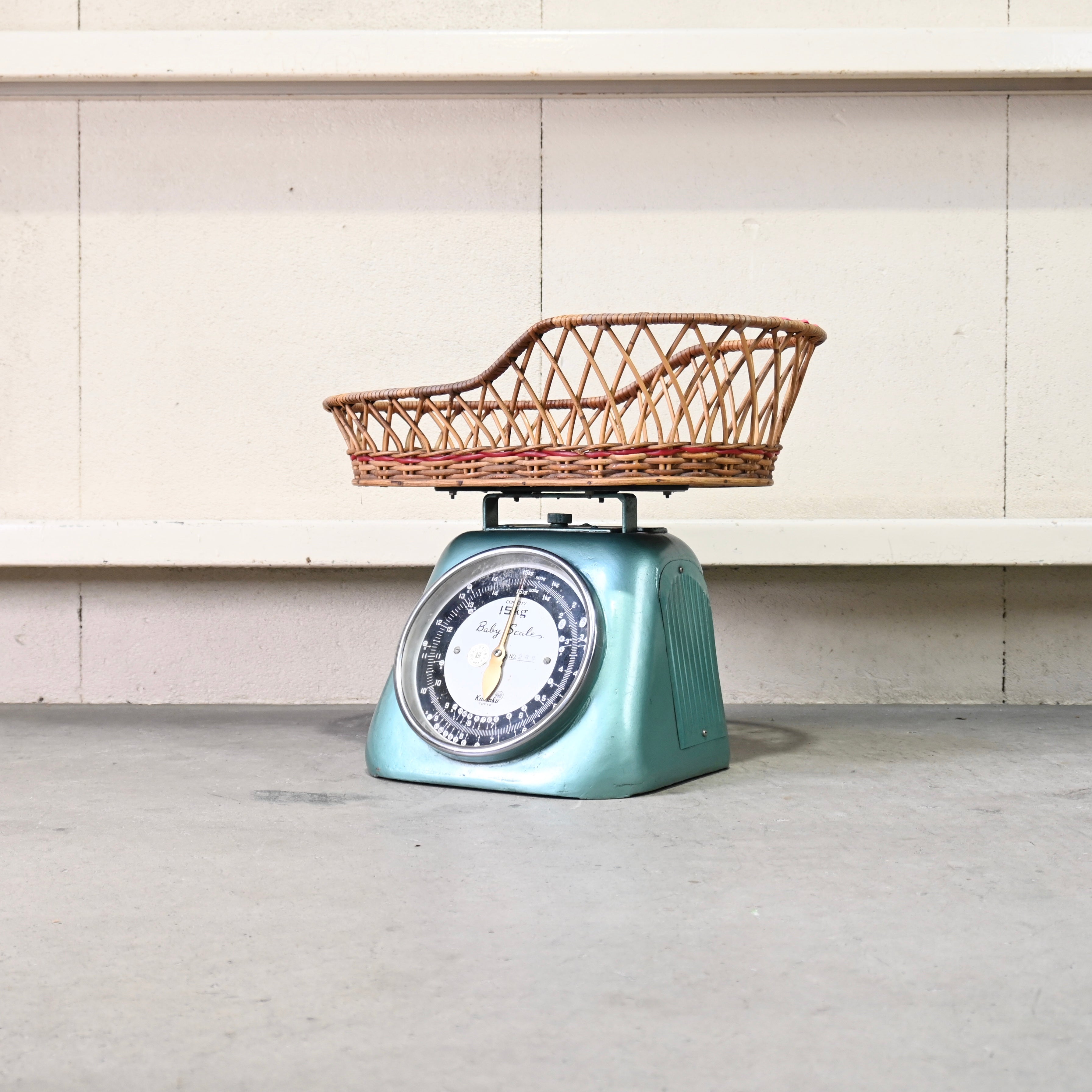 From old hospital Keihoku Baby scale Japan vintage / 京北計器工業 ベビースケール ジャパンヴィンテージ