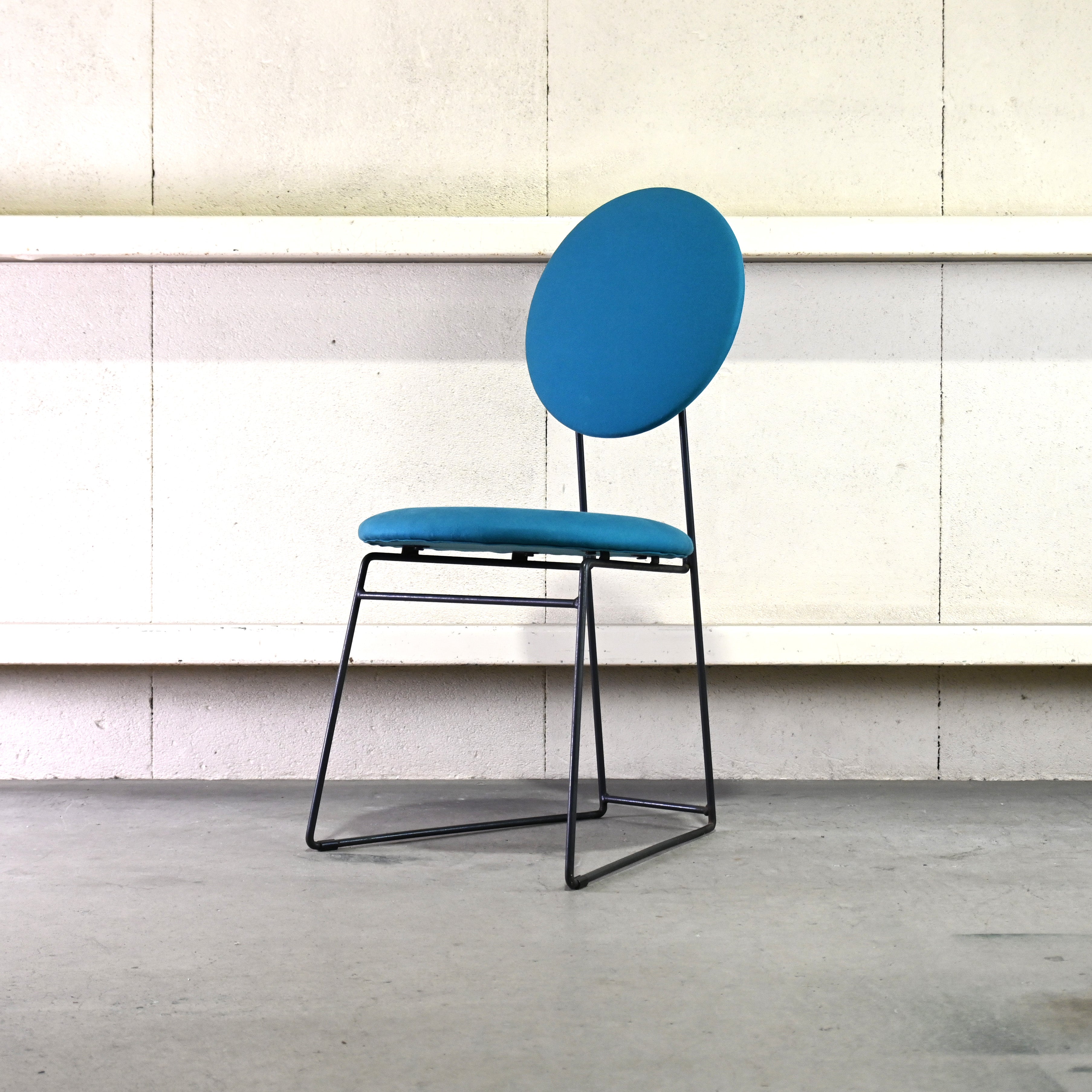 Remake Dining chair Iron × Fabric Japanese modern style / リメイク ダイニングチェア アイアンフレーム × ファブリックシート ジャパニーズモダンスタイル