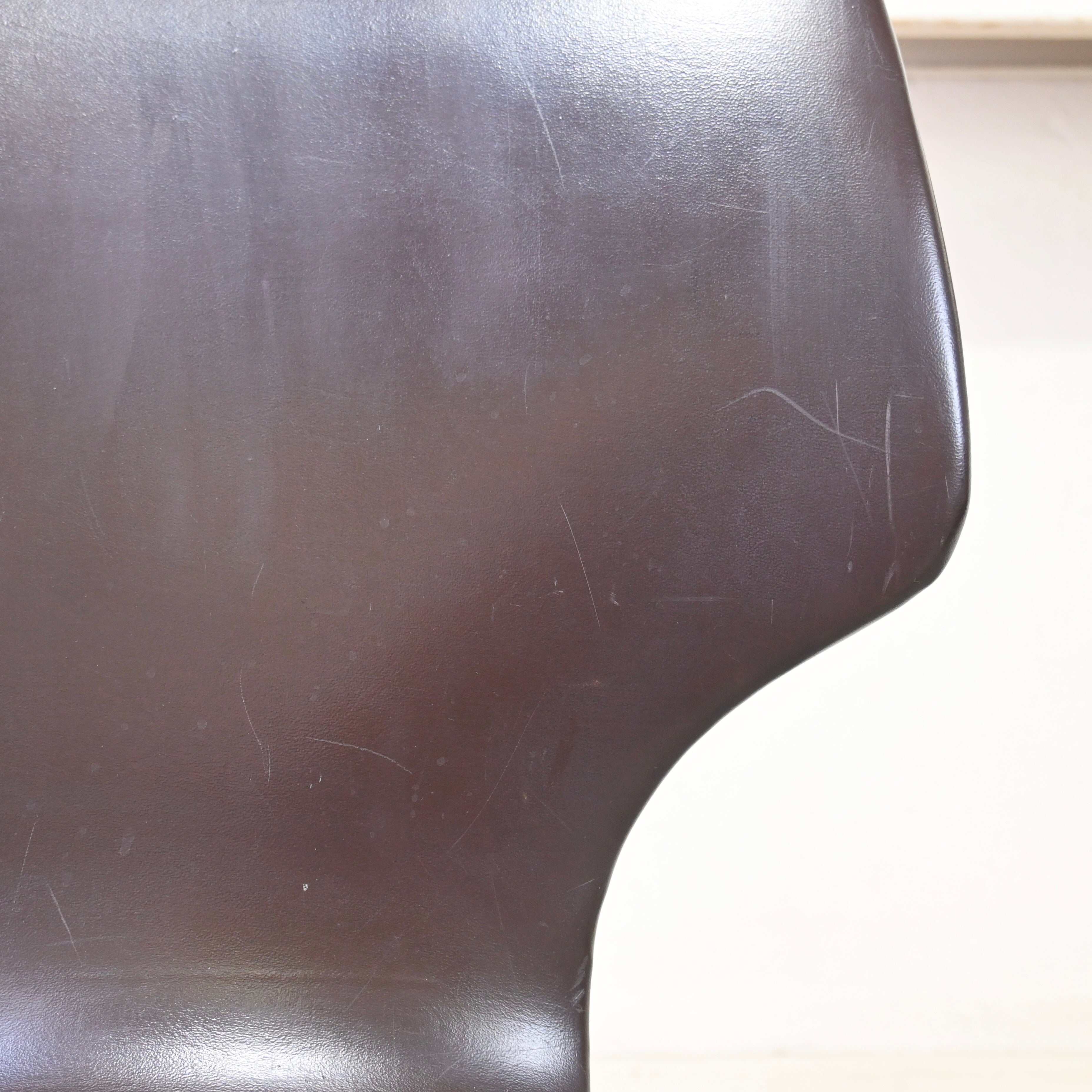 Nisso Hi - Mold Desk chair Brown Japanese modern / ニッソーハイモールド デスクチェア ブラウン ジャパニーズモダン