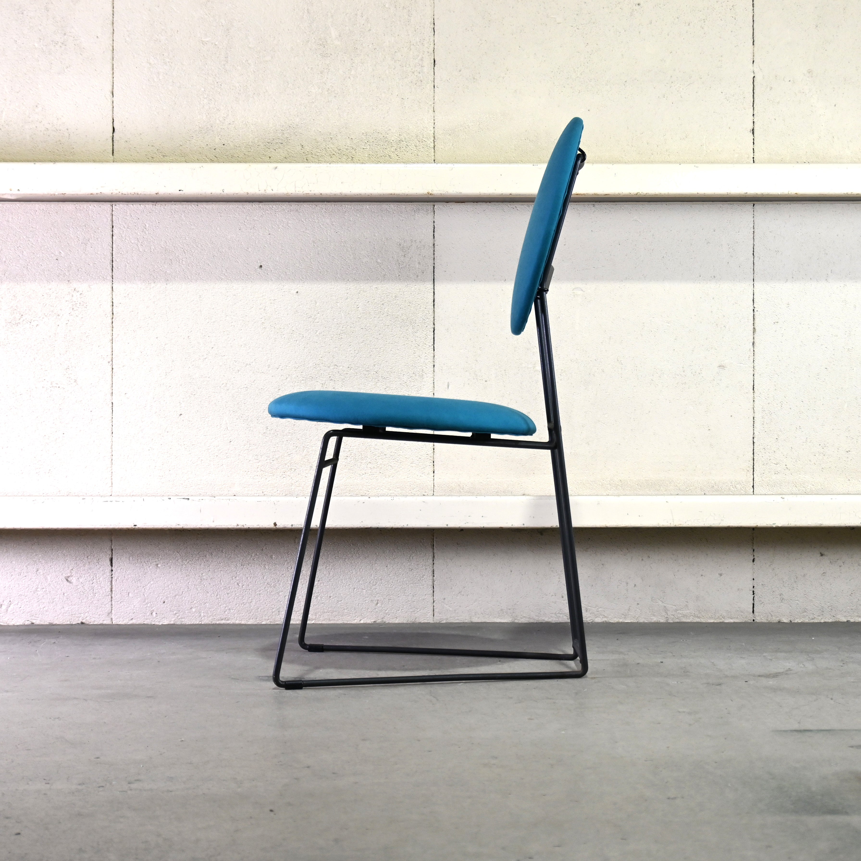 Remake Dining chair Iron × Fabric Japanese modern style / リメイク ダイニングチェア アイアンフレーム × ファブリックシート ジャパニーズモダンスタイル