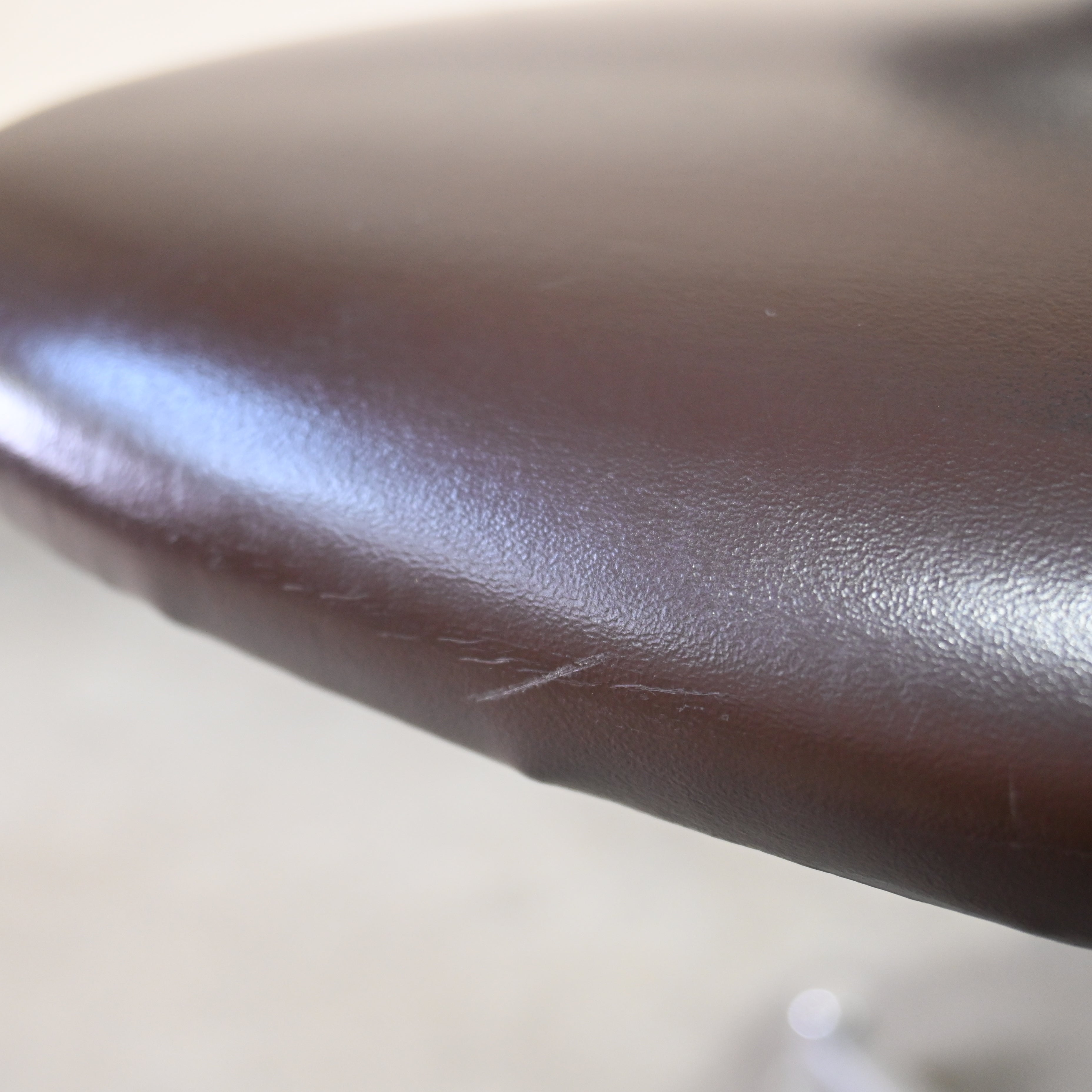 Nisso Hi - Mold Desk chair Brown Japanese modern / ニッソーハイモールド デスクチェア ブラウン ジャパニーズモダン