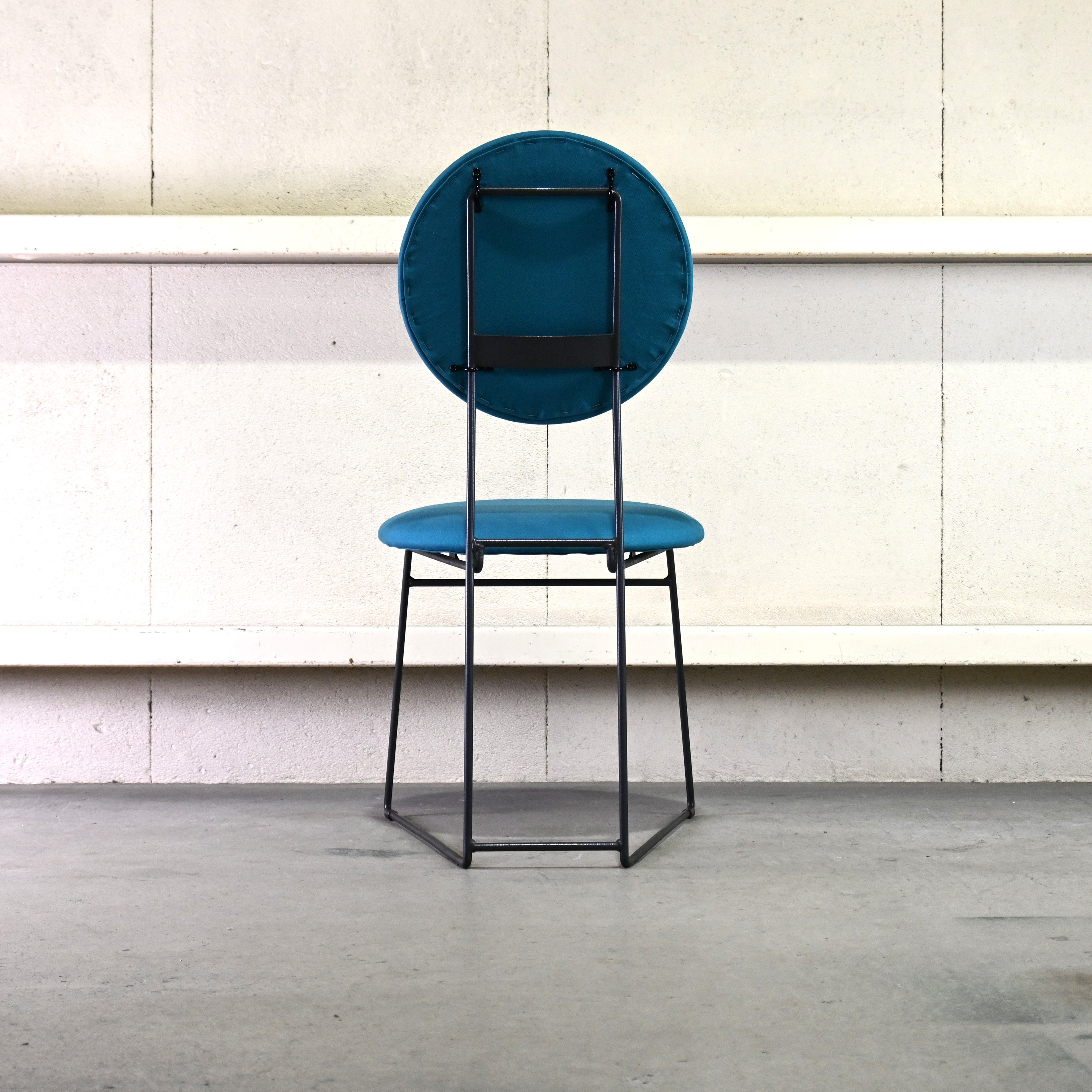 Remake Dining chair Iron × Fabric Japanese modern style / リメイク ダイニングチェア アイアンフレーム × ファブリックシート ジャパニーズモダンスタイル