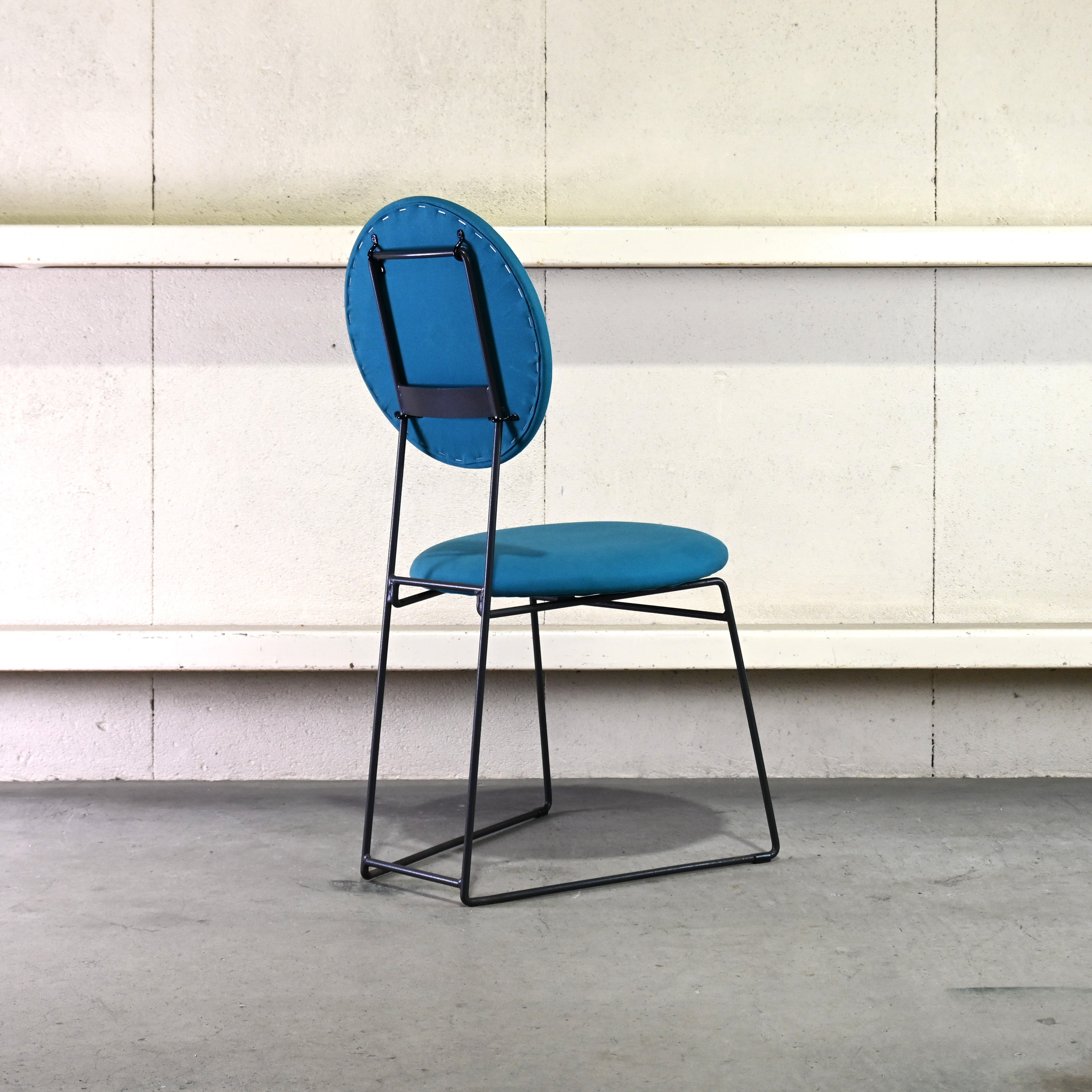 Remake Dining chair Iron × Fabric Japanese modern style / リメイク ダイニングチェア アイアンフレーム × ファブリックシート ジャパニーズモダンスタイル