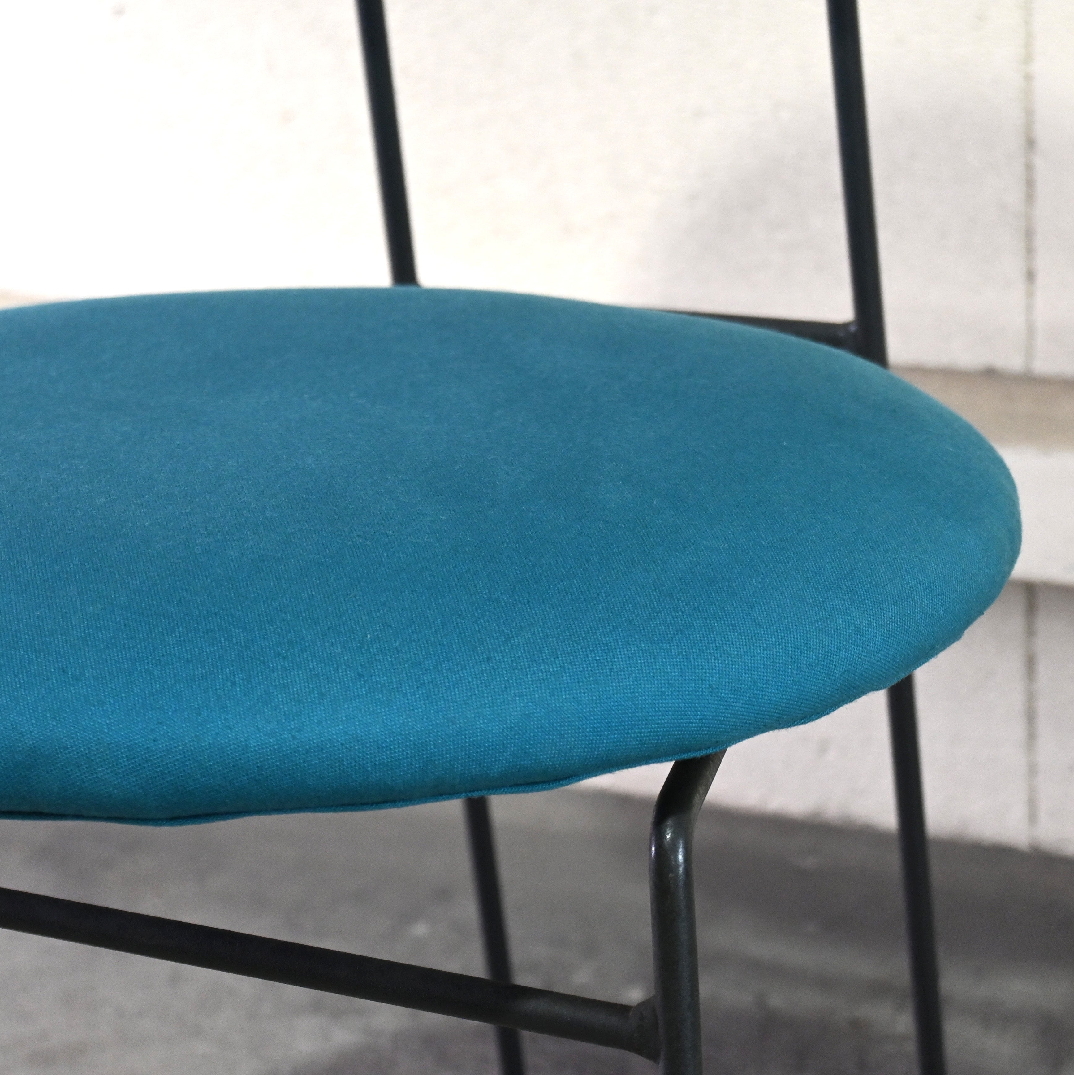 Remake Dining chair Iron × Fabric Japanese modern style / リメイク ダイニングチェア アイアンフレーム × ファブリックシート ジャパニーズモダンスタイル