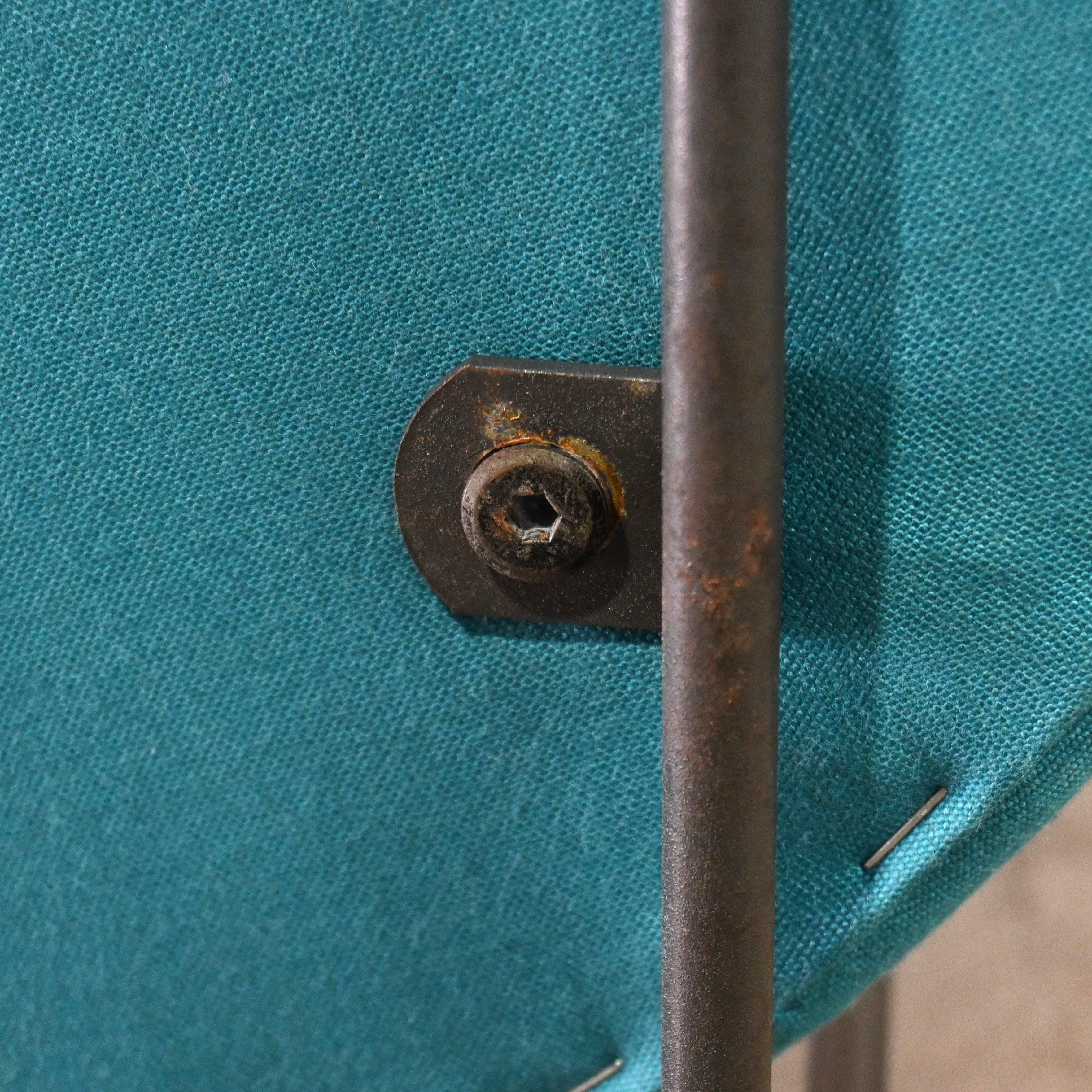 Remake Dining chair Iron × Fabric Japanese modern style / リメイク ダイニングチェア アイアンフレーム × ファブリックシート ジャパニーズモダンスタイル