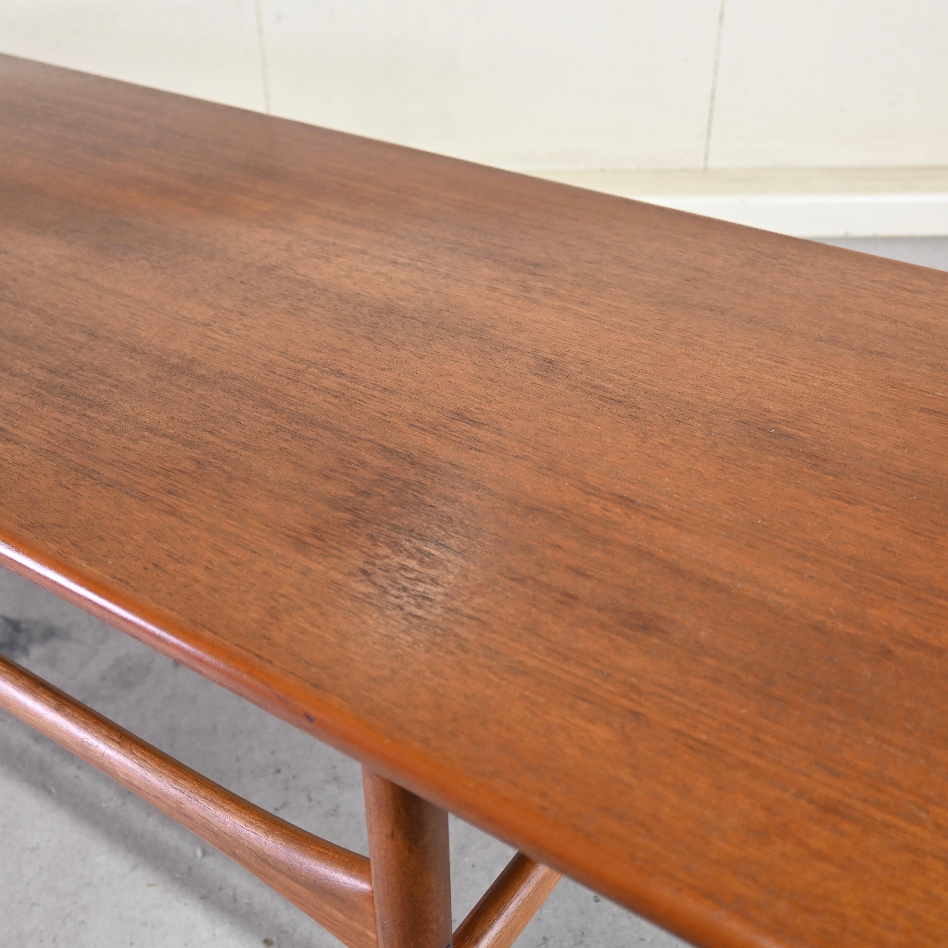 Arrebo Møbler × Andreas Hansen Teakwood Extension center table Danish vintage Midcentury / アレボモブラー アンドレスハンセン チーク材 エクステンション センターテーブル デンマークヴィンテージ ミットセンチュリー