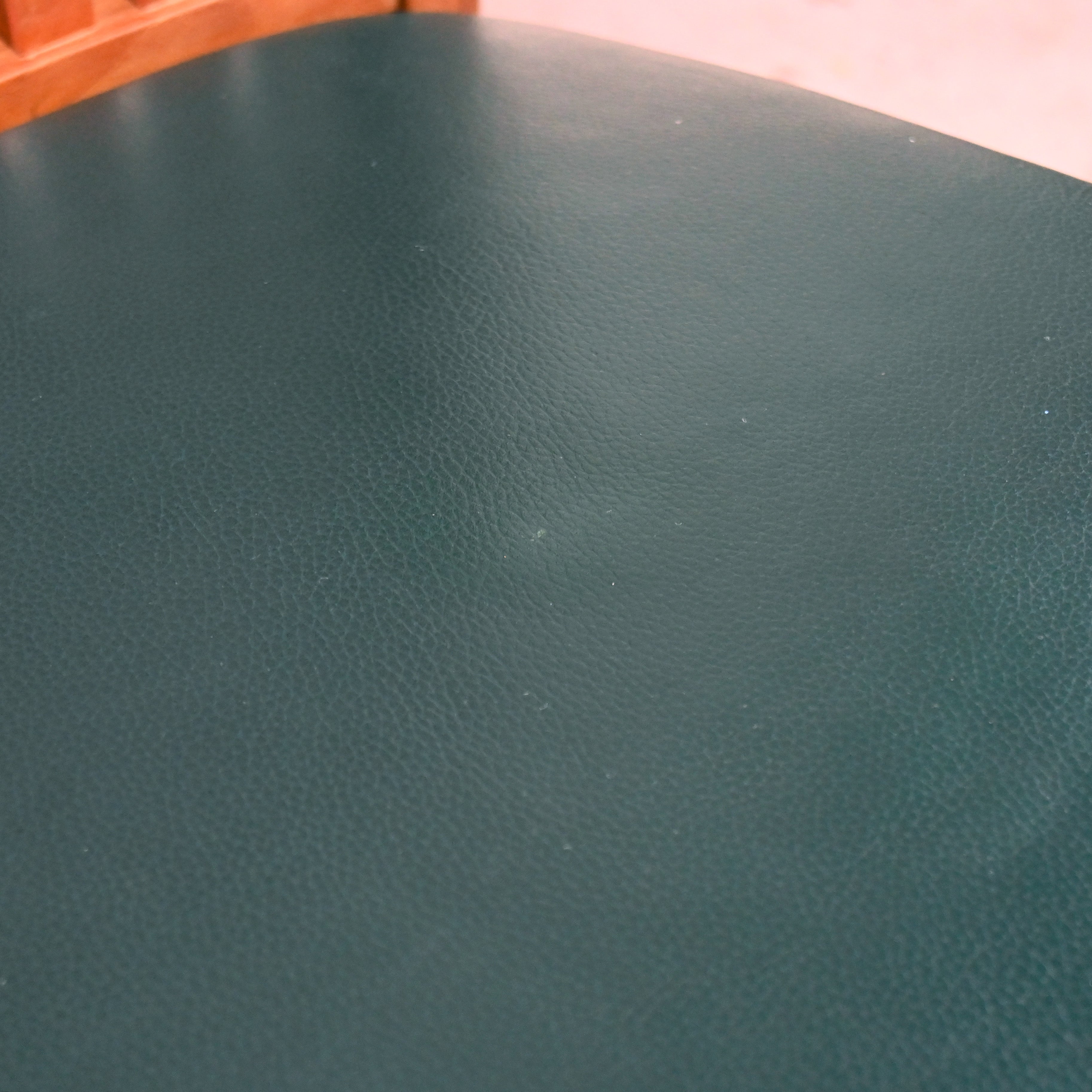 BC Kobo Teakwood × Leather Lounge chair Wide Green Japanese modern Scandinavian design / BC工房 チーク材 × リアルレザー ラウンジチェア ワイド グリーン ジャパニーズモダン 北欧デザイン