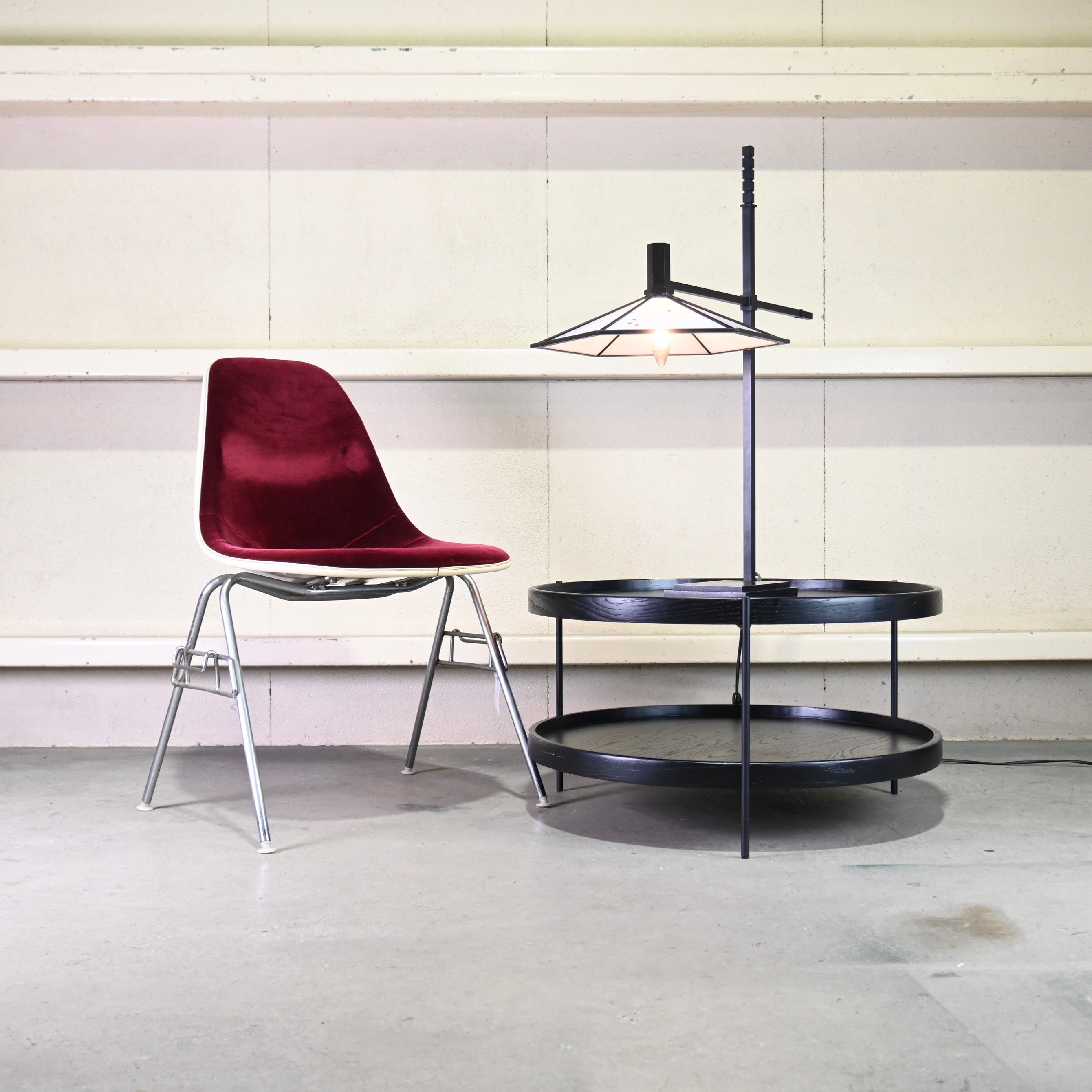 Modern Furniture Sales Charles & Ray Eames Shell side chair velour Japan vintage / モダンファニチャーセールス シェルサイドチェア ベロア ジャパンヴィンテージ