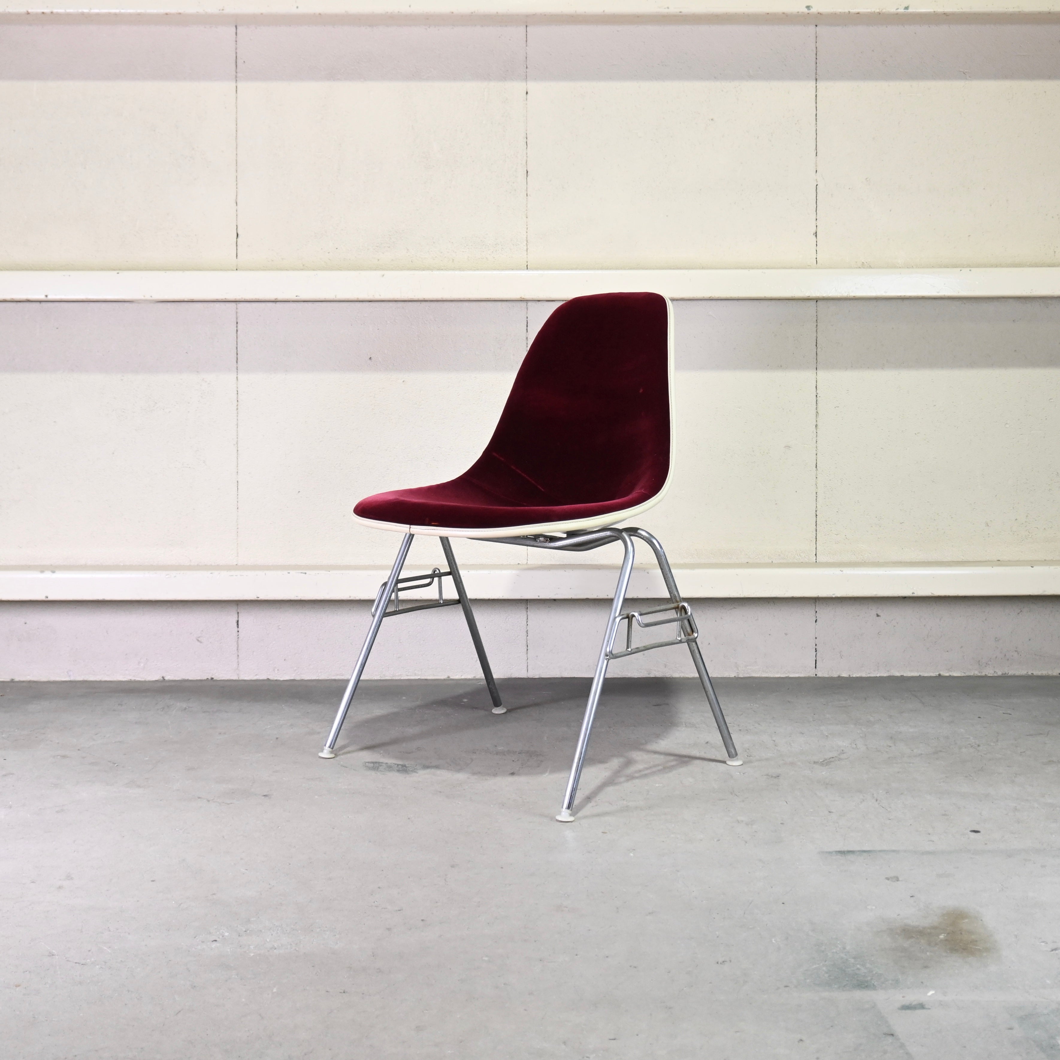 Modern Furniture Sales Charles & Ray Eames Shell side chair velour Japan vintage / モダンファニチャーセールス シェルサイドチェア ベロア ジャパンヴィンテージ