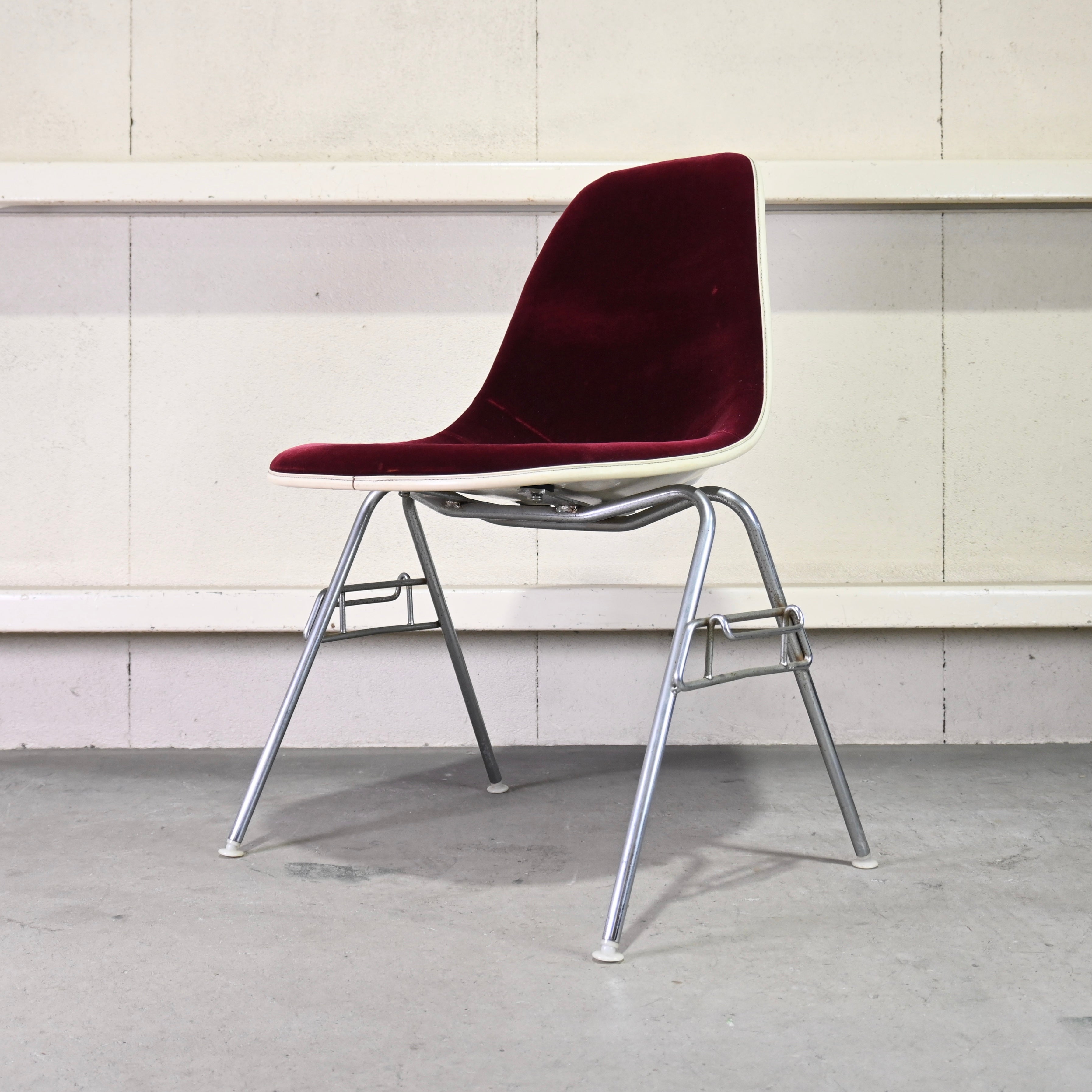 Modern Furniture Sales Charles & Ray Eames Shell side chair velour Japan vintage / モダンファニチャーセールス シェルサイドチェア ベロア ジャパンヴィンテージ