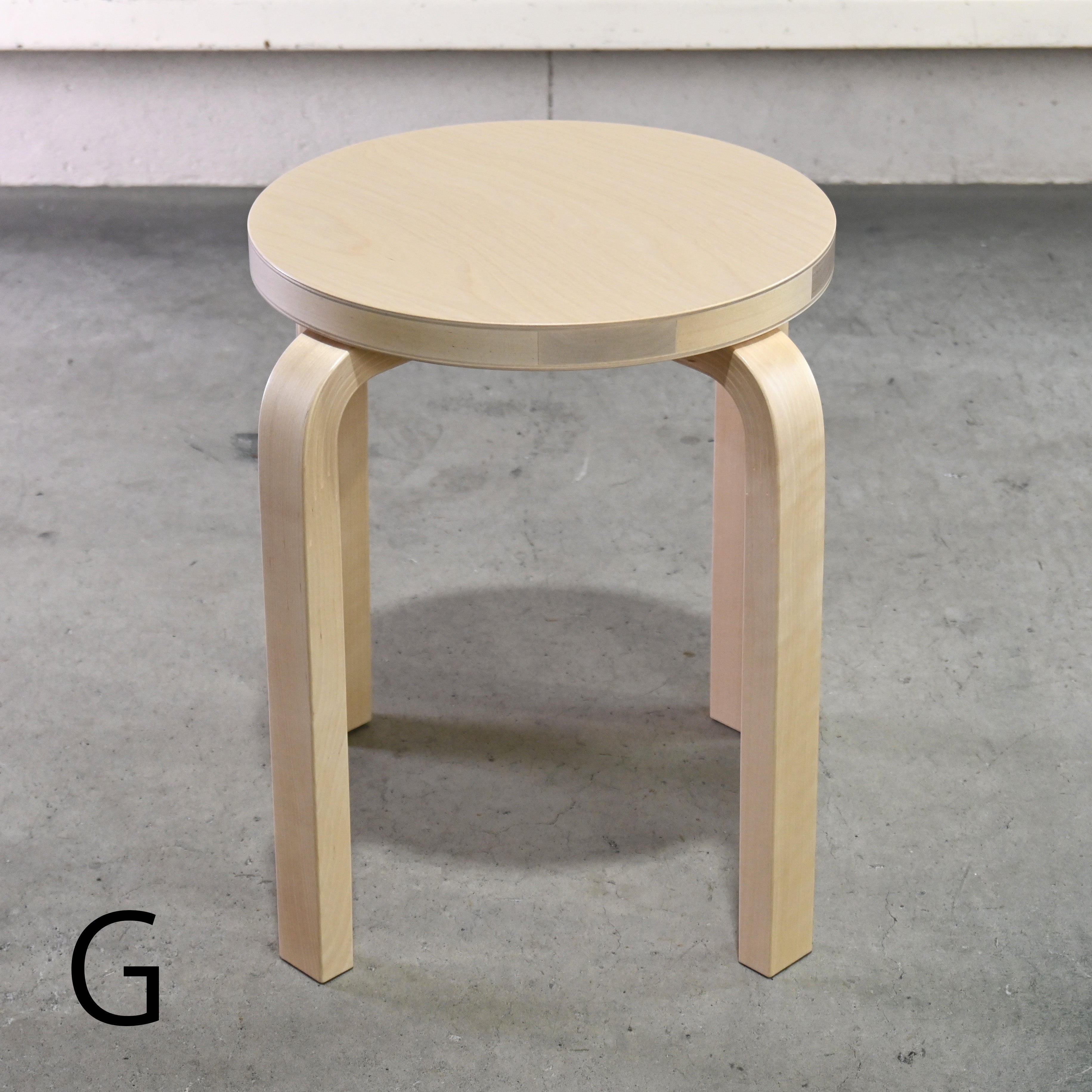 Artek Alvar Aalto Stool E60 Birch wood Natural lacquer 2025’s Scandinavian design / アルテック アルヴァ・アアルト スツールE60 バーチ材 ナチュラルラッカー 2025年出荷品 北欧デザイン