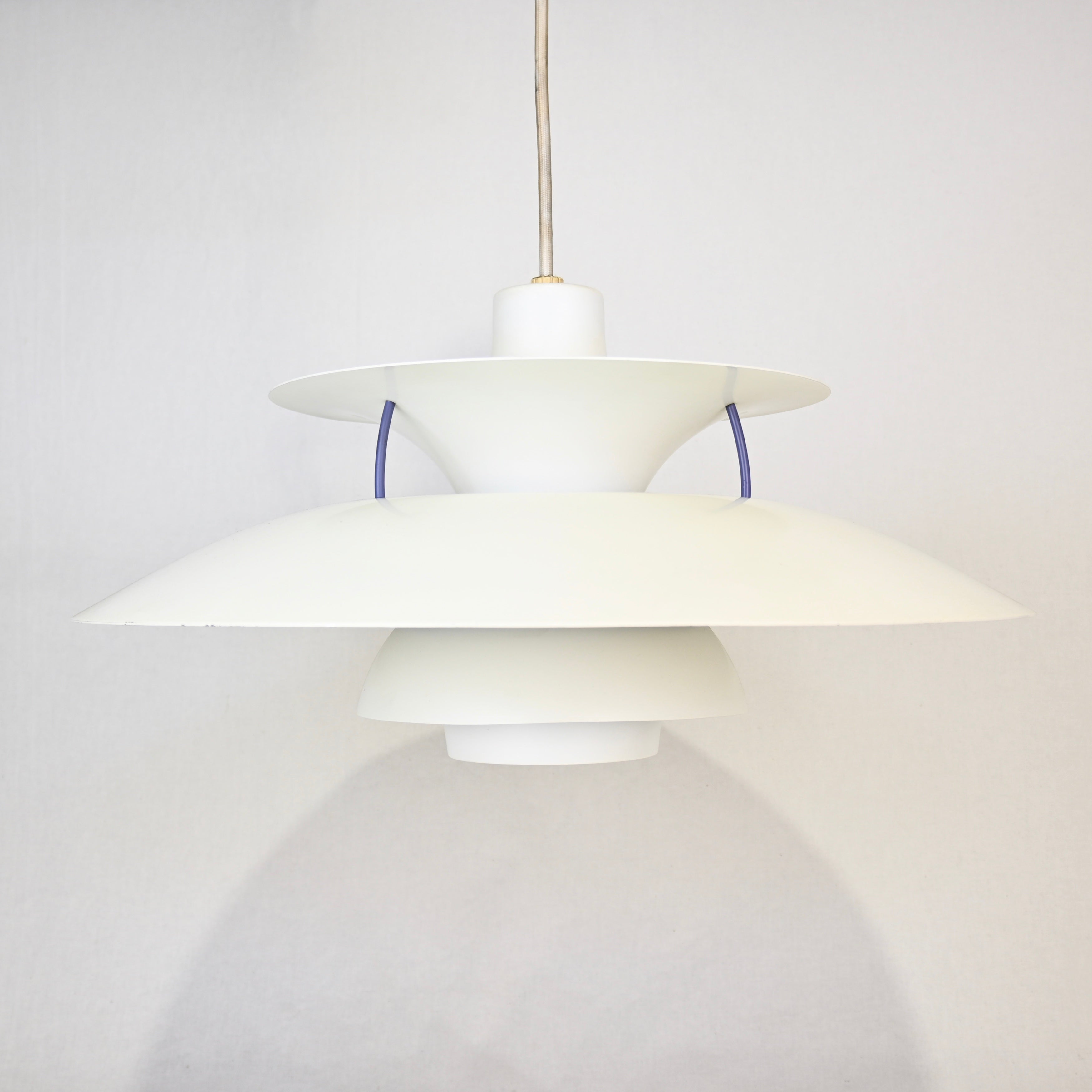 YAMAGIWA Louis Poulsen Poul Henningsen Pendant light PH 5 Vintage white Scandinavian design / ヤマギワ スイスポールセン ポールヘニングセン ペンダントライト PH 5 ヴィンテージ ホワイト 北欧デザイン